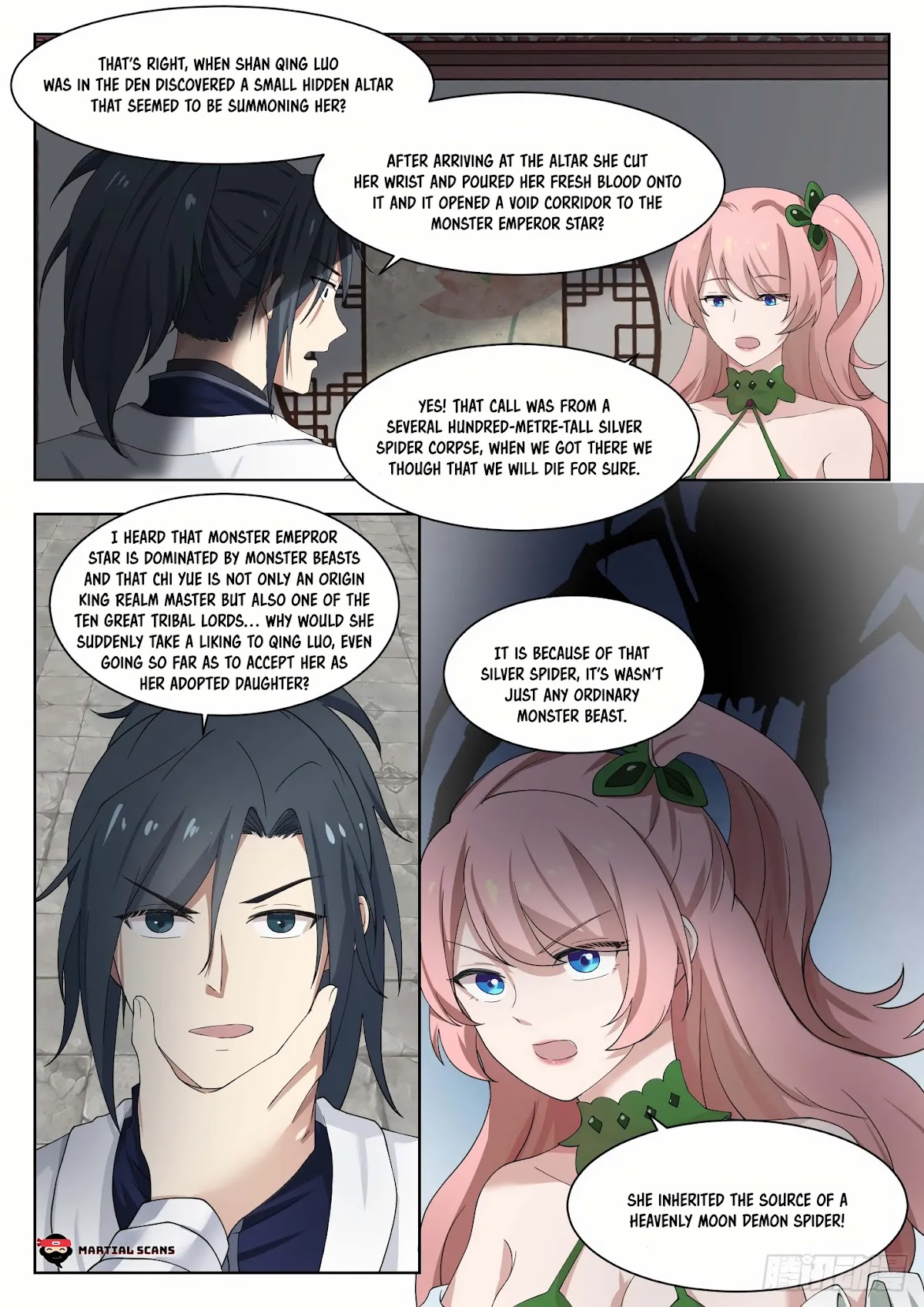 Martial Peak Chapter 1318 page 10 - Chapter 1318: Shan Qing Luo’s Experience