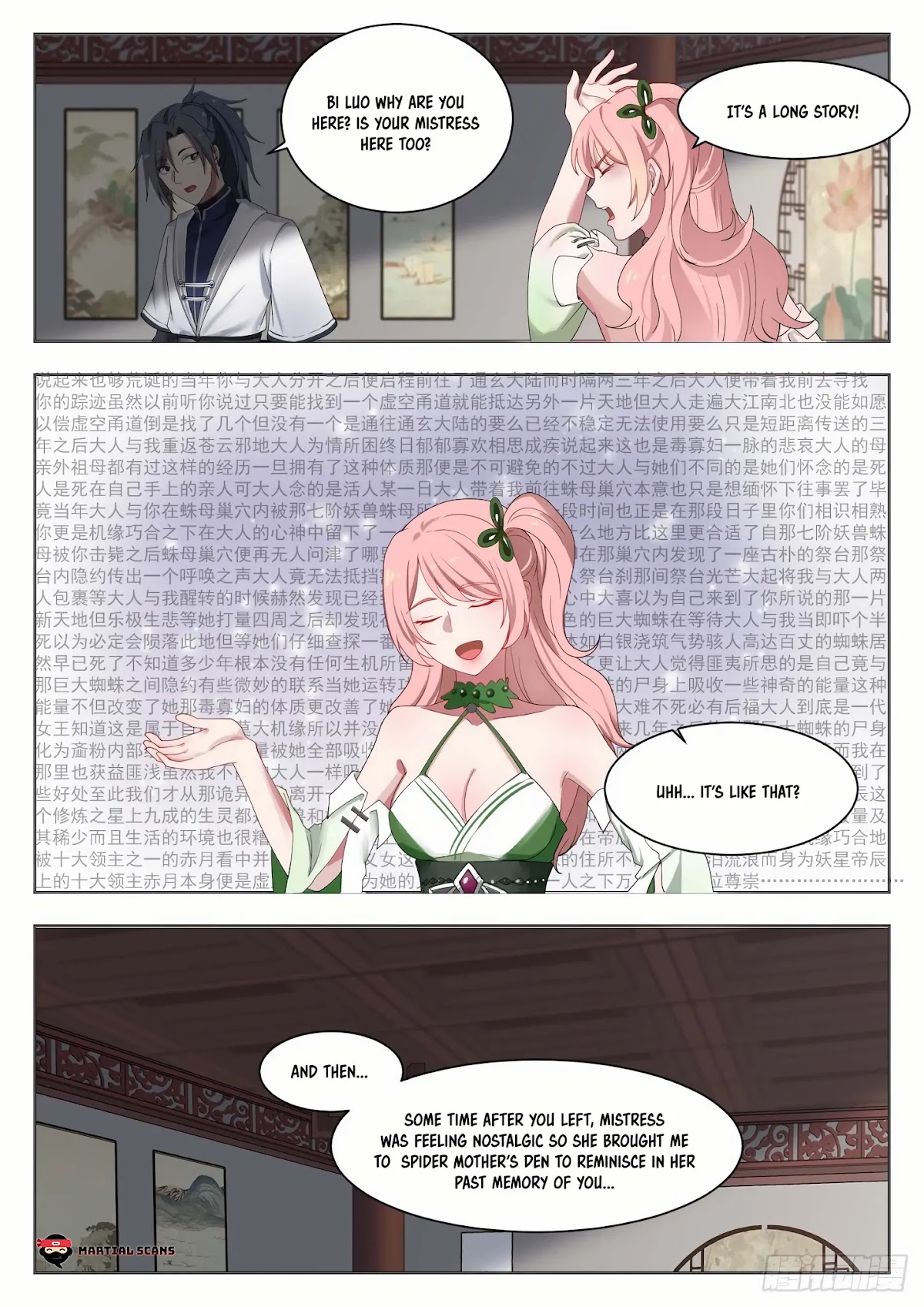 Martial Peak Chapter 1318 page 9 - Chapter 1318: Shan Qing Luo’s Experience