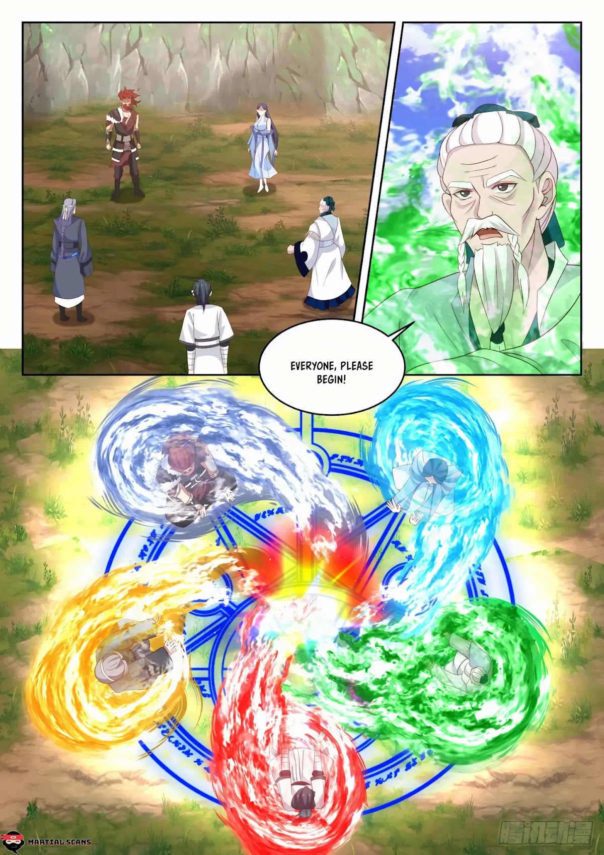 Martial Peak Chapter 1334 page 10 - Chapter 1334: Five Elements Scattering Array