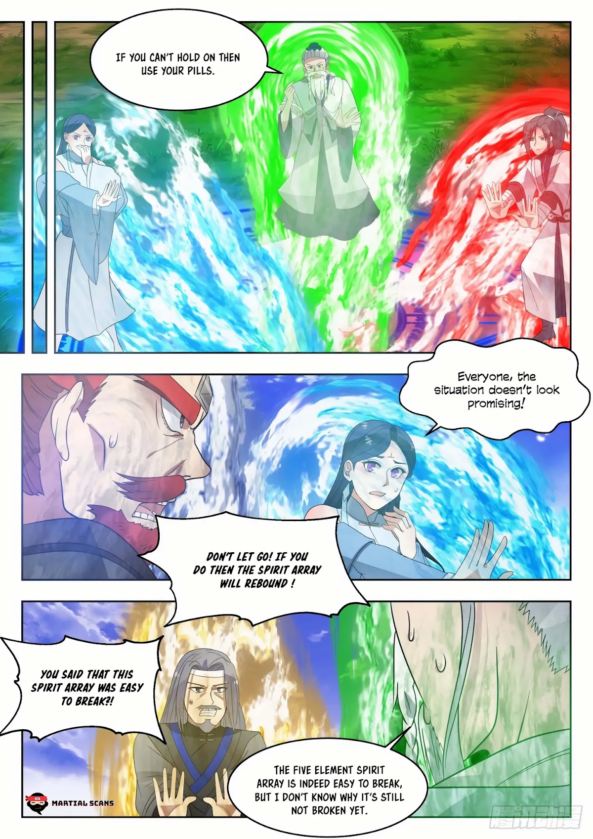 Martial Peak Chapter 1334 page 12 - Chapter 1334: Five Elements Scattering Array