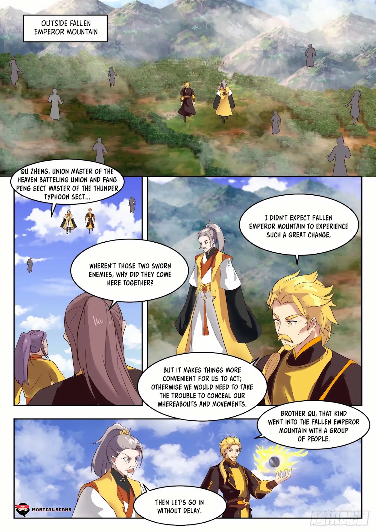 Martial Peak Chapter 1334 page 2 - Chapter 1334: Five Elements Scattering Array