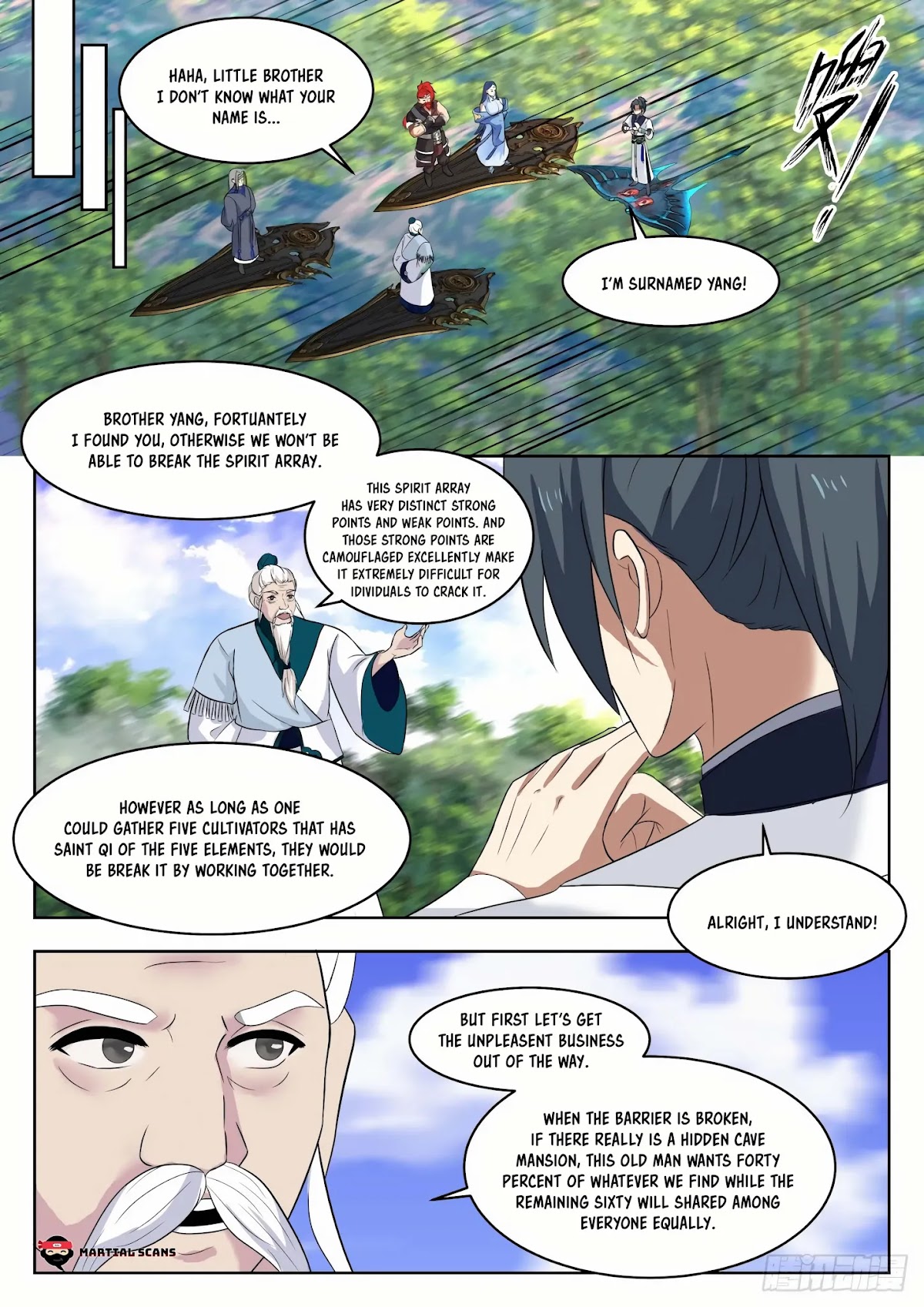 Martial Peak Chapter 1334 page 3 - Chapter 1334: Five Elements Scattering Array