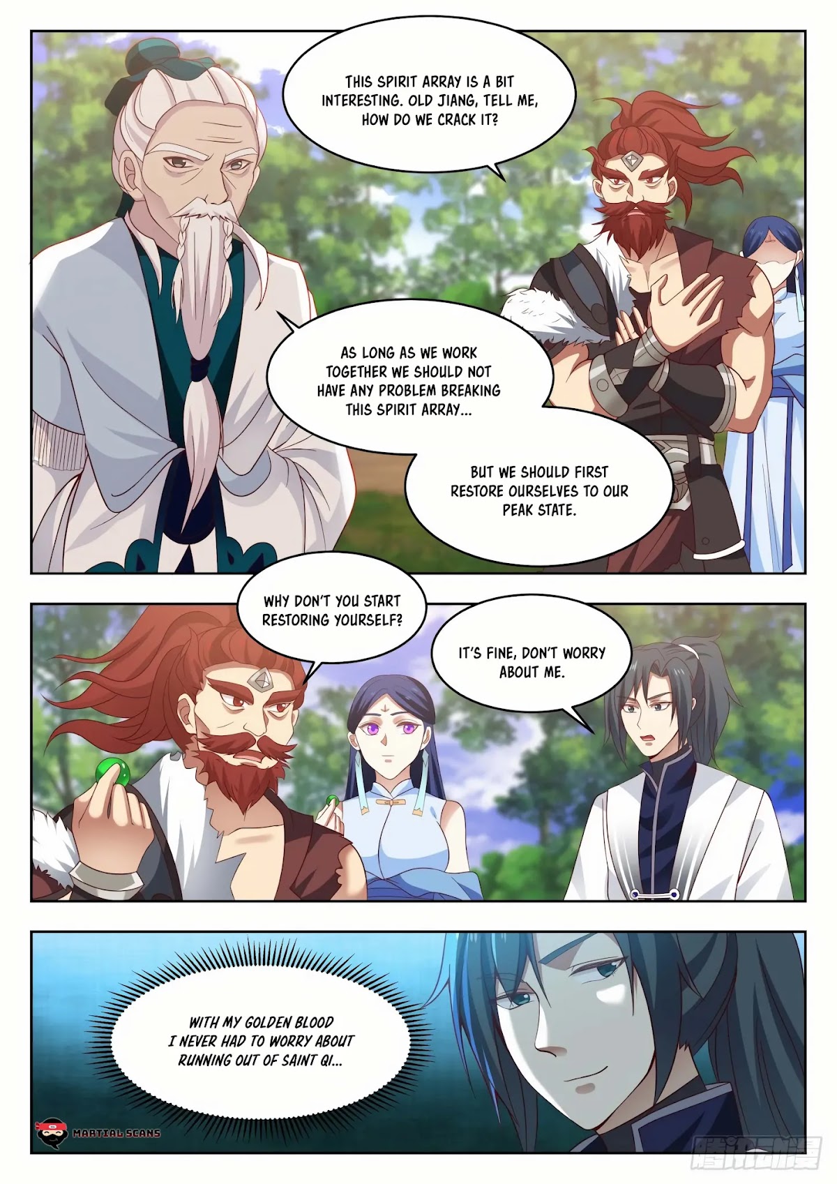 Martial Peak Chapter 1334 page 9 - Chapter 1334: Five Elements Scattering Array