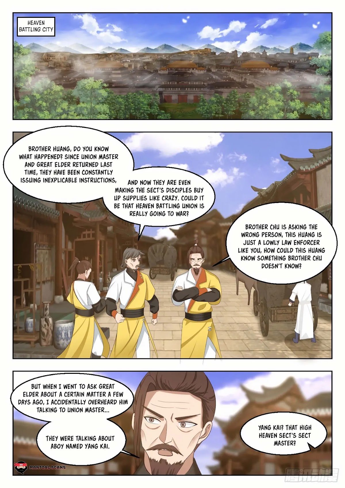 Martial Peak Chapter 1345 page 4 - Chapter 1345: Heaven Battling City