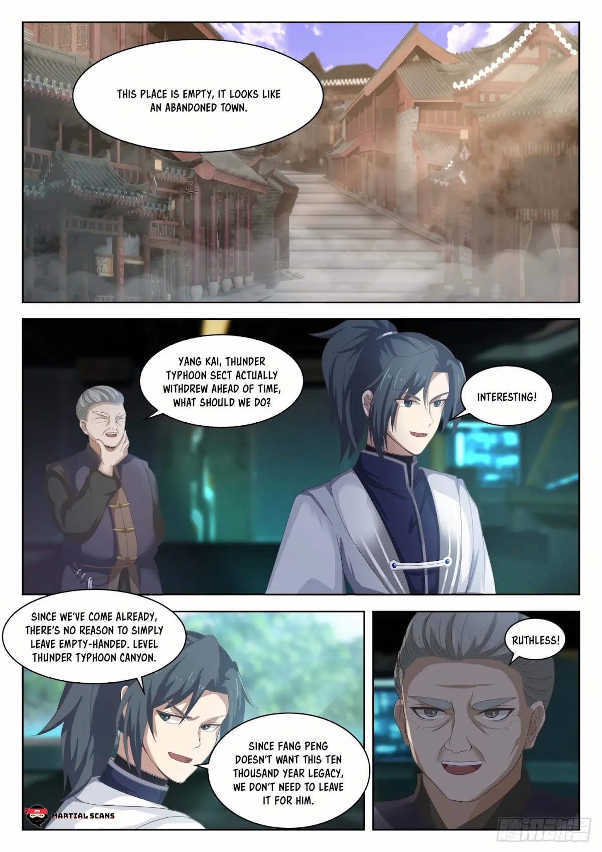 Martial Peak Chapter 1349 page 3 - Chapter 1349: Thunder Typhoon Canyon