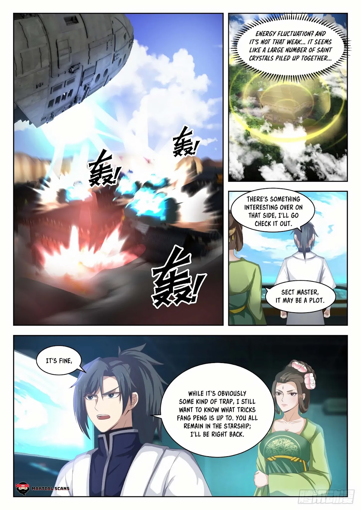 Martial Peak Chapter 1349 page 4 - Chapter 1349: Thunder Typhoon Canyon