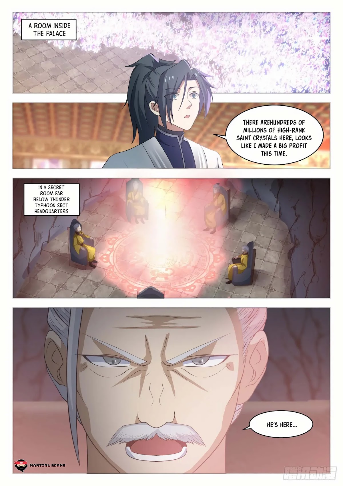 Martial Peak Chapter 1349 page 5 - Chapter 1349: Thunder Typhoon Canyon