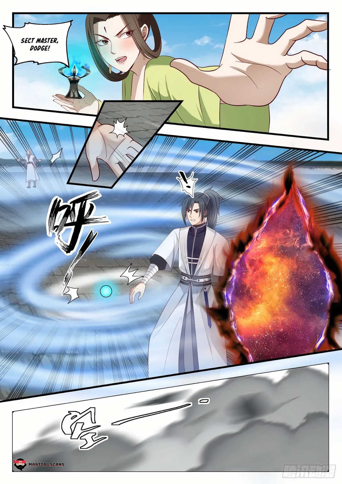 Martial Peak Chapter 1353 page 10 - Chapter 1353: Thunder Fire Seven Birds Whip