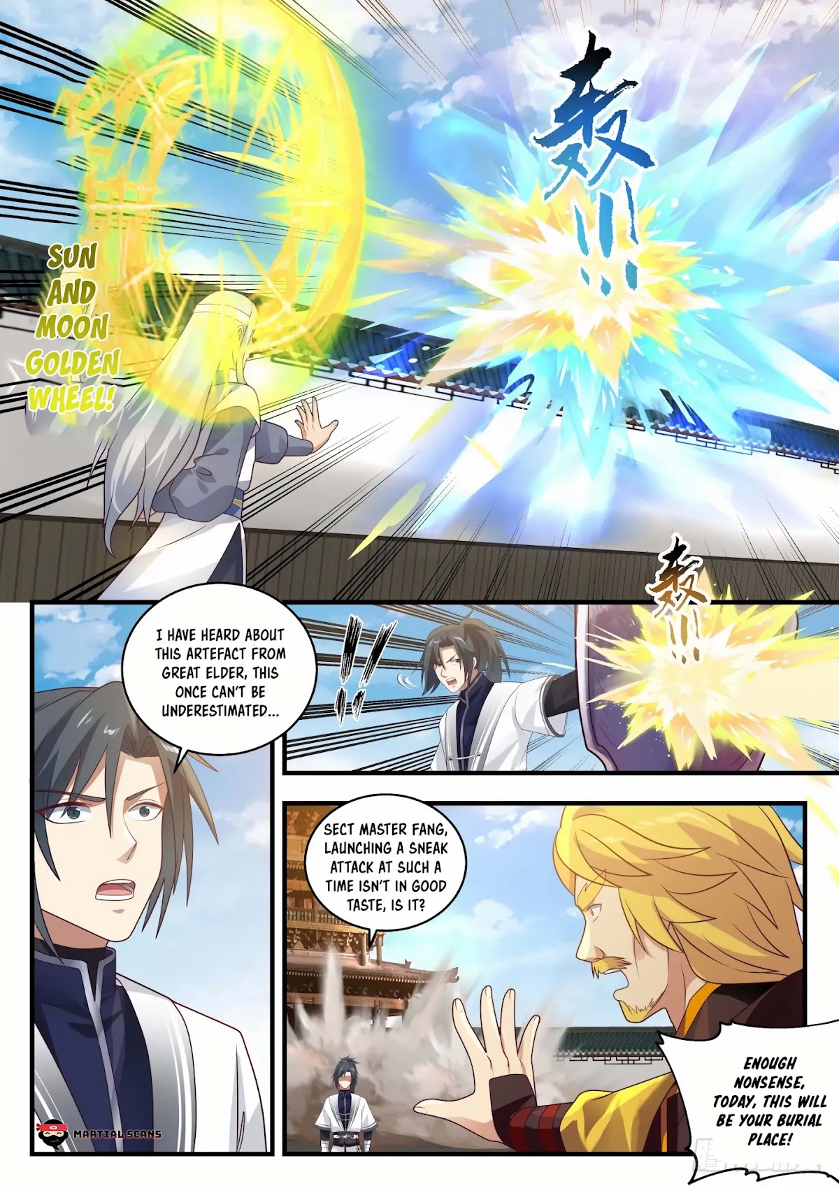 Martial Peak Chapter 1353 page 4 - Chapter 1353: Thunder Fire Seven Birds Whip