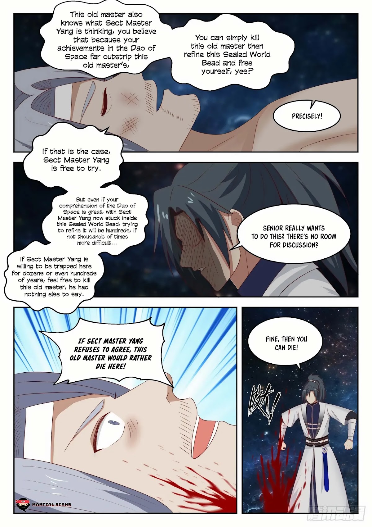 Martial Peak Chapter 1355 page 9 - Chapter 1355: You Can Die