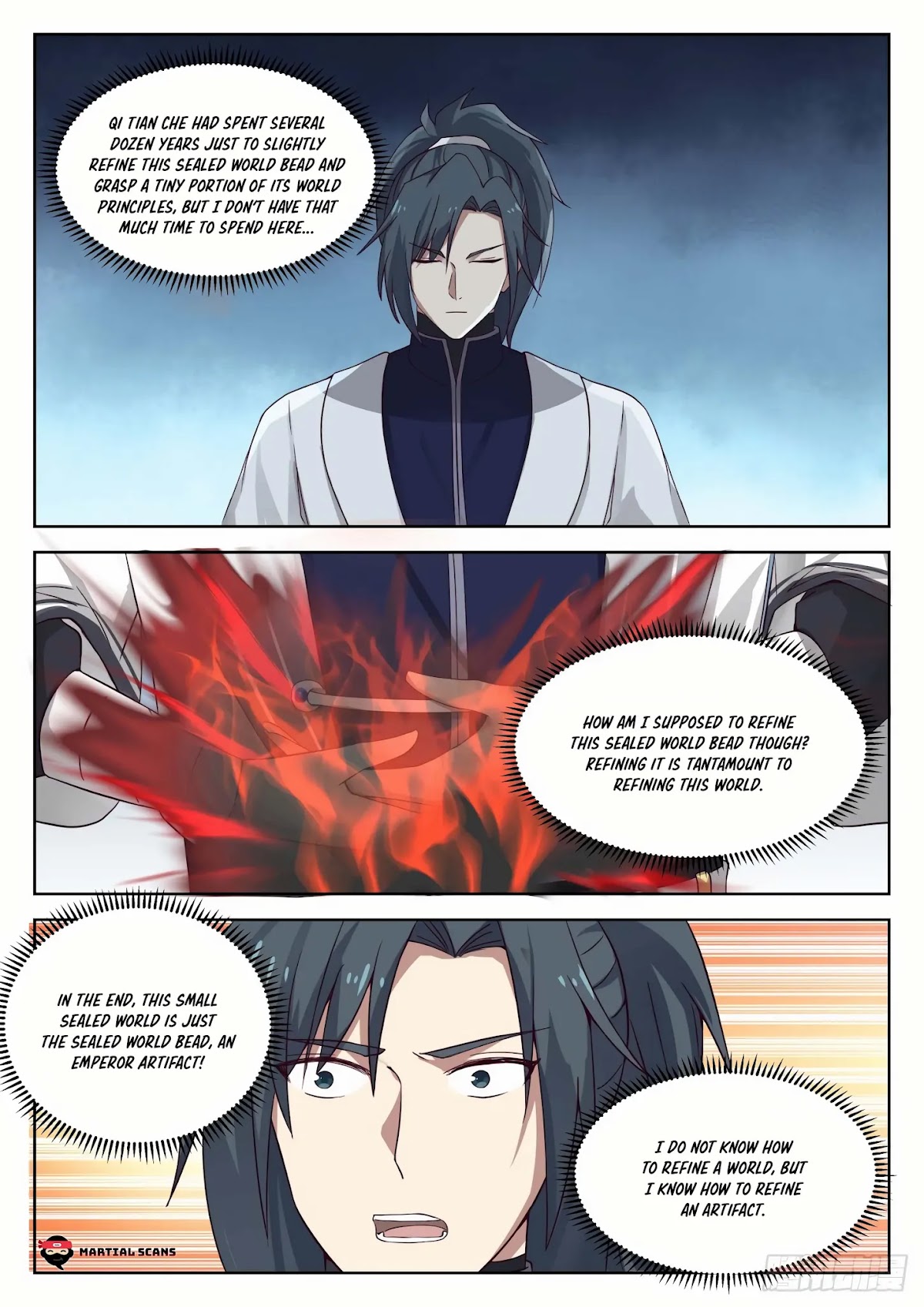 Martial Peak Chapter 1356 page 3 - Chapter 1356: Expanding the Small Sealed World