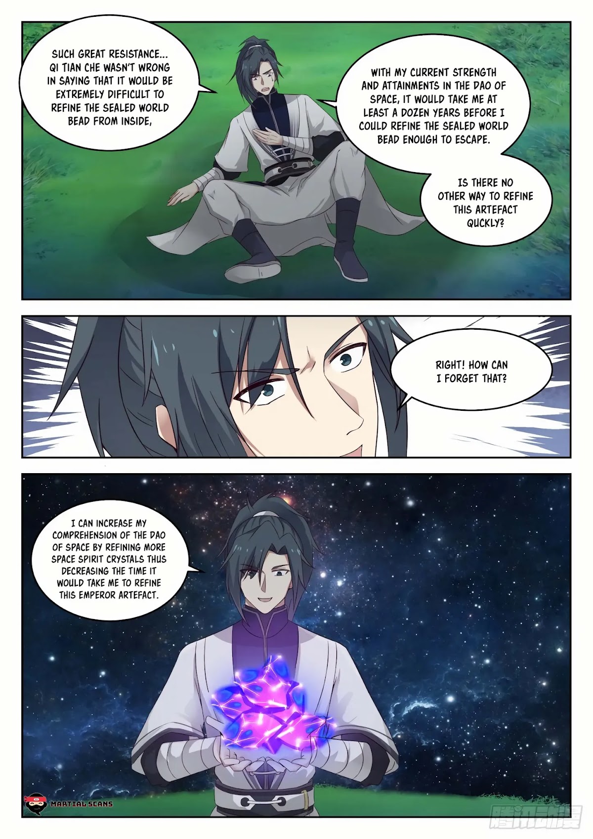 Martial Peak Chapter 1356 page 5 - Chapter 1356: Expanding the Small Sealed World