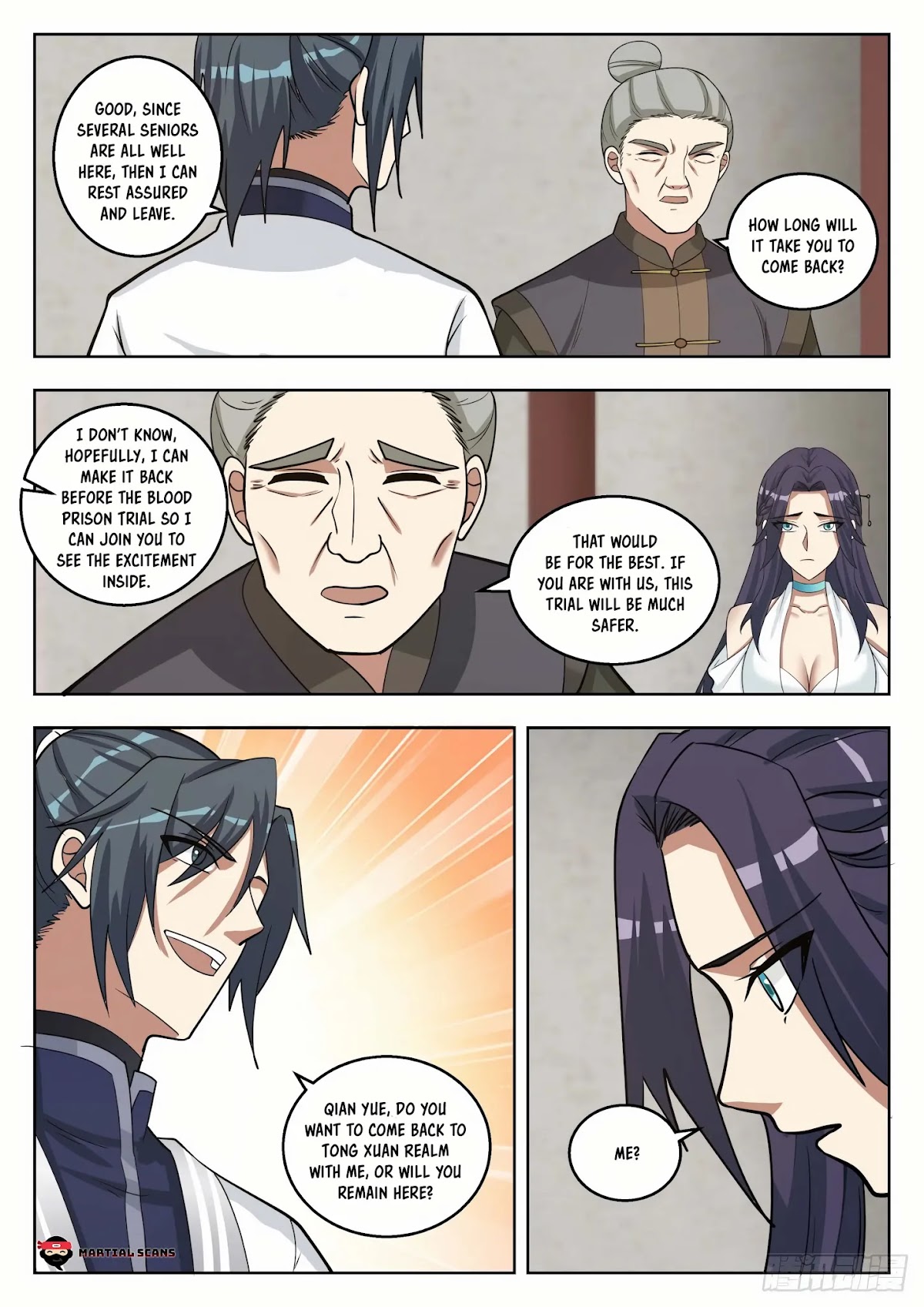 Martial Peak Chapter 1366 page 4 - Chapter 1366: Return Tong Xuan Realm