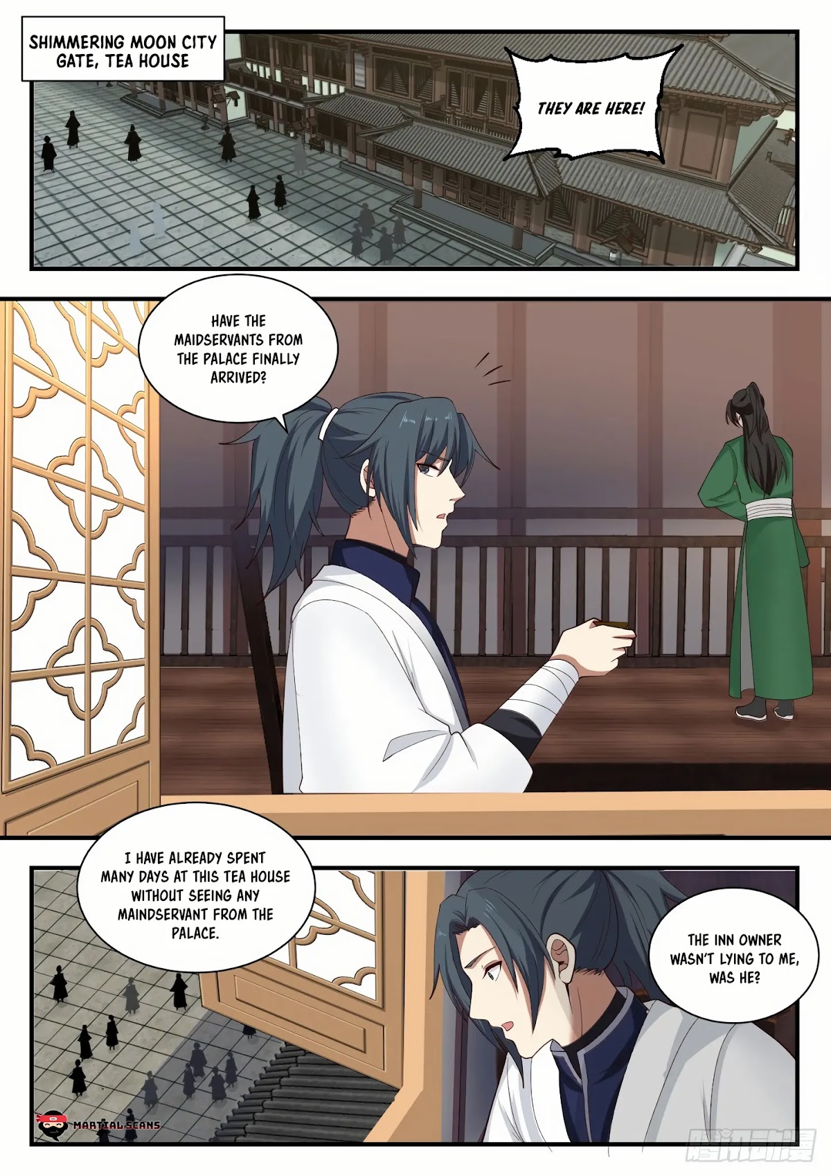 Martial Peak Chapter 1373 page 2 - Chapter 1373: Commotion At The Gate