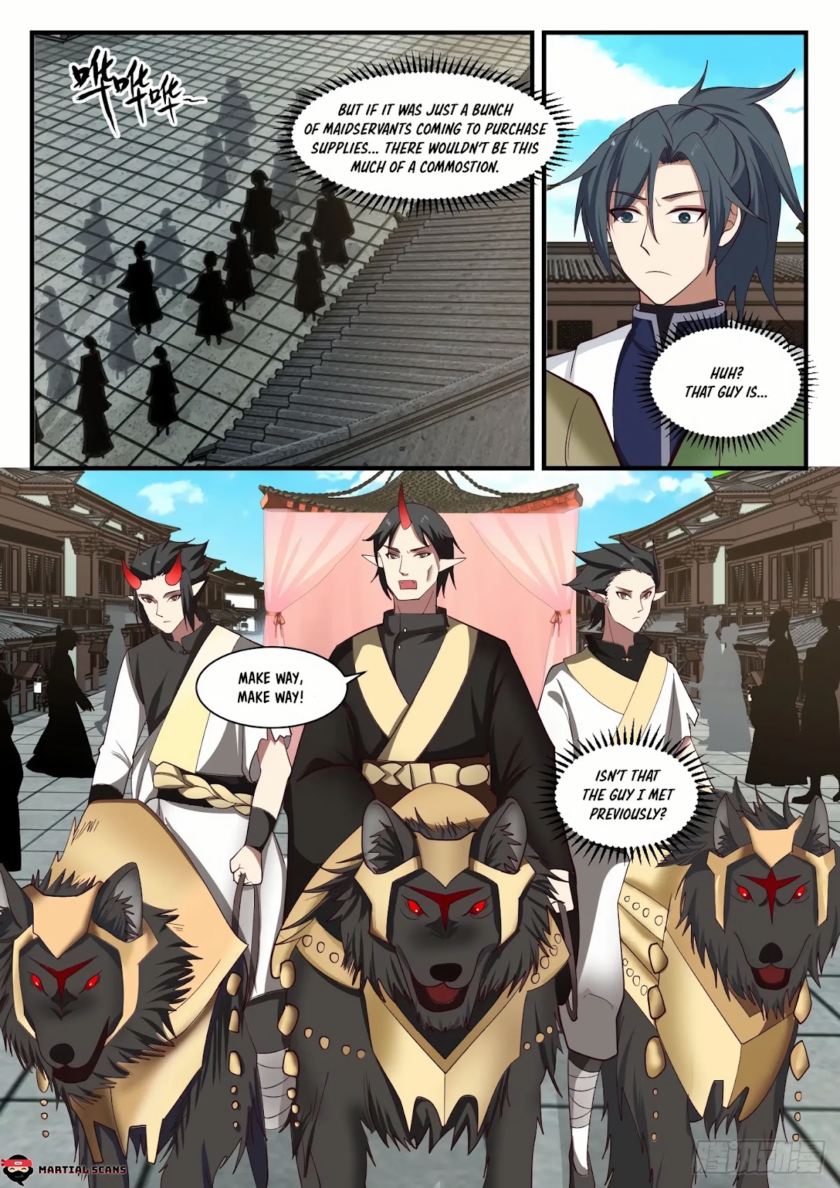 Martial Peak Chapter 1373 page 3 - Chapter 1373: Commotion At The Gate