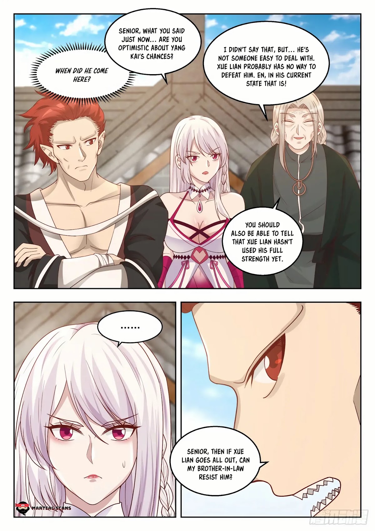 Martial Peak Chapter 1379 page 5 - Chapter 1379: Flood Dragon Transformation!