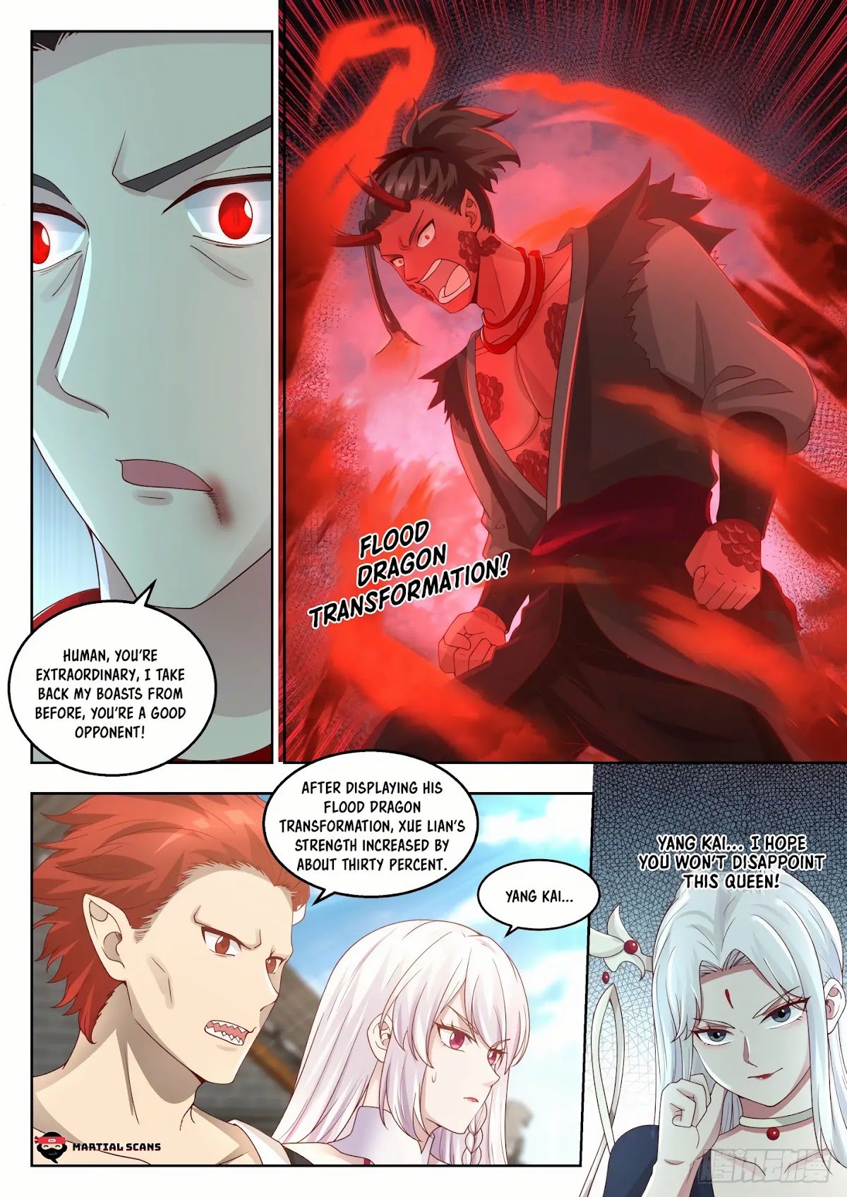 Martial Peak Chapter 1379 page 7 - Chapter 1379: Flood Dragon Transformation!