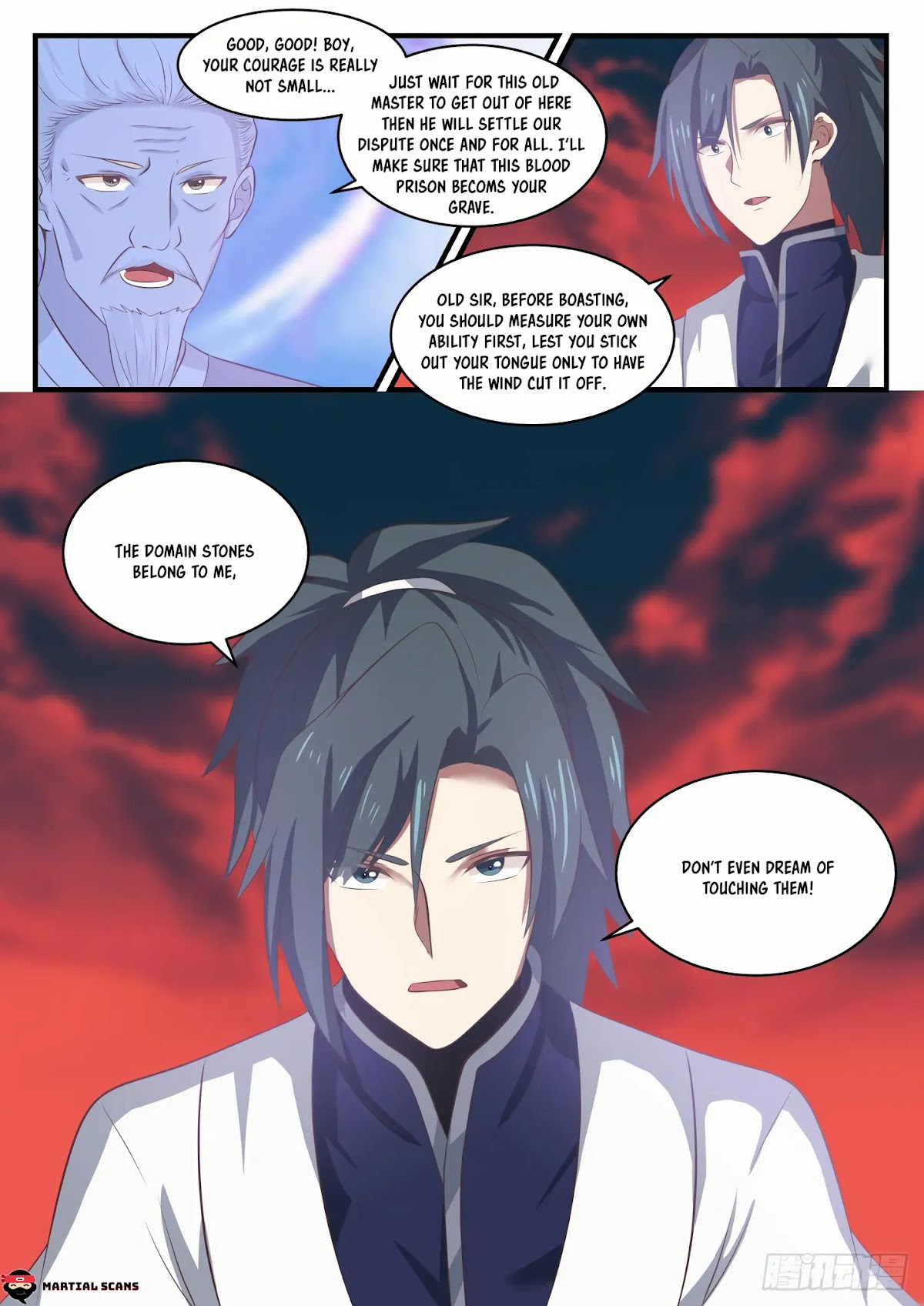 Martial Peak Chapter 1384 page 3 - Chapter 1384: Stay Put If You Don’t Want To Die