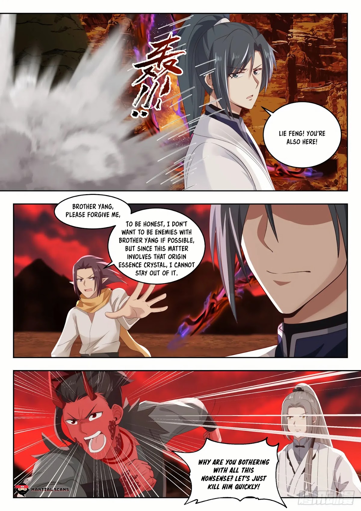 Martial Peak Chapter 1388 page 4 - Chapter 1388: Insufficient