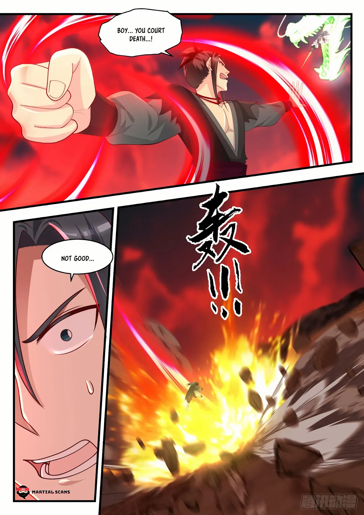 Martial Peak Chapter 1389 page 12 - Chapter 1389: Aren’t You Going To Run?