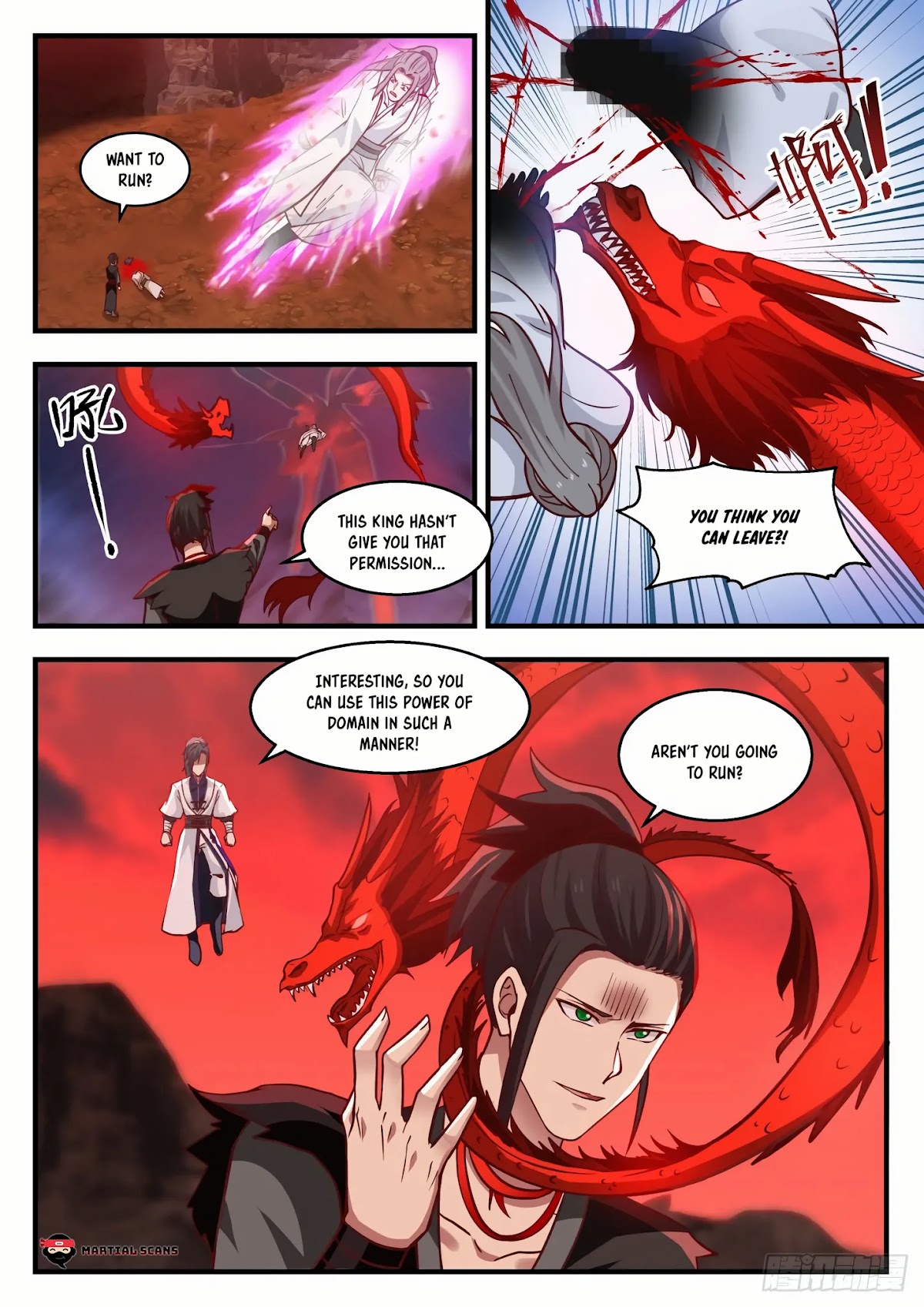 Martial Peak Chapter 1389 page 5 - Chapter 1389: Aren’t You Going To Run?