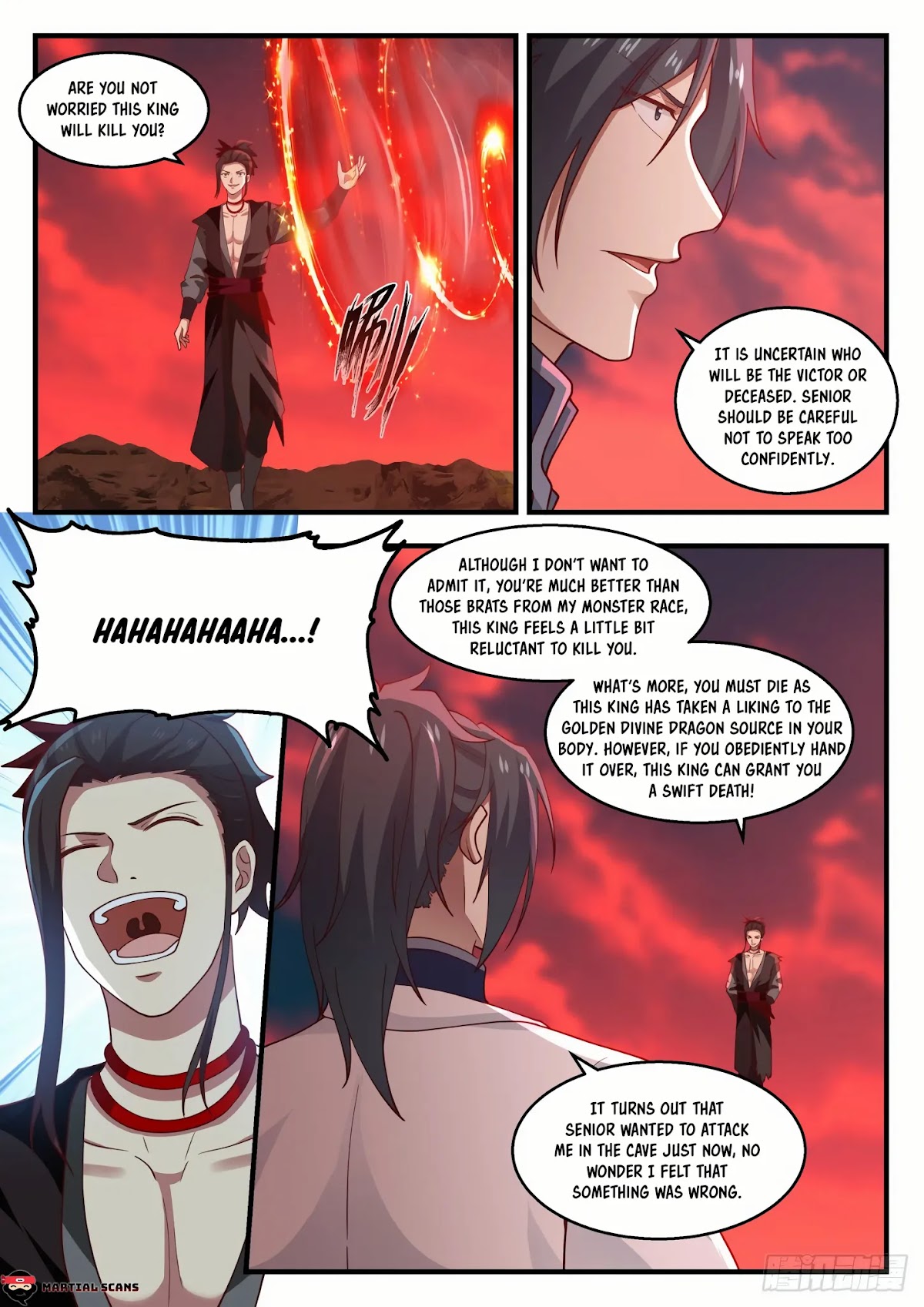 Martial Peak Chapter 1389 page 6 - Chapter 1389: Aren’t You Going To Run?