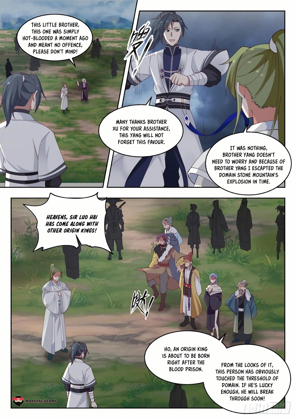 Martial Peak Chapter 1392 page 3 - Chapter 1392: Insufficient World Energy