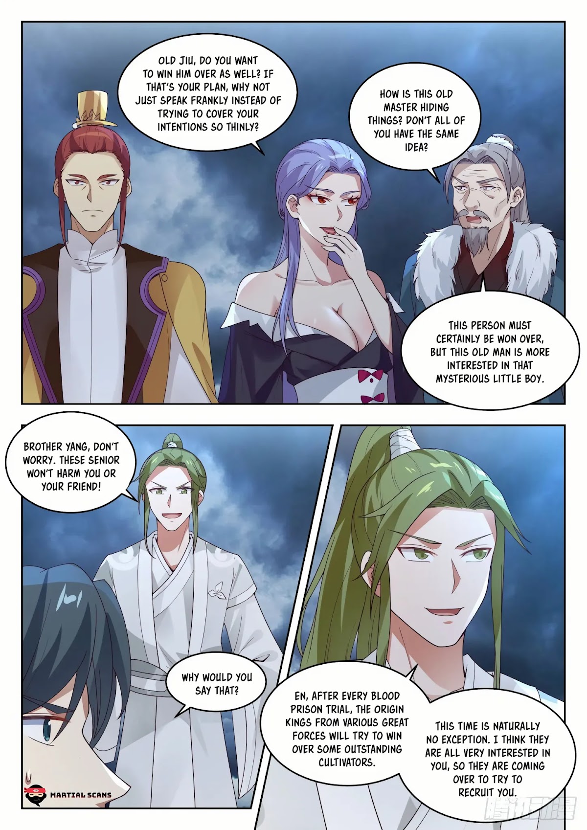 Martial Peak Chapter 1392 page 4 - Chapter 1392: Insufficient World Energy