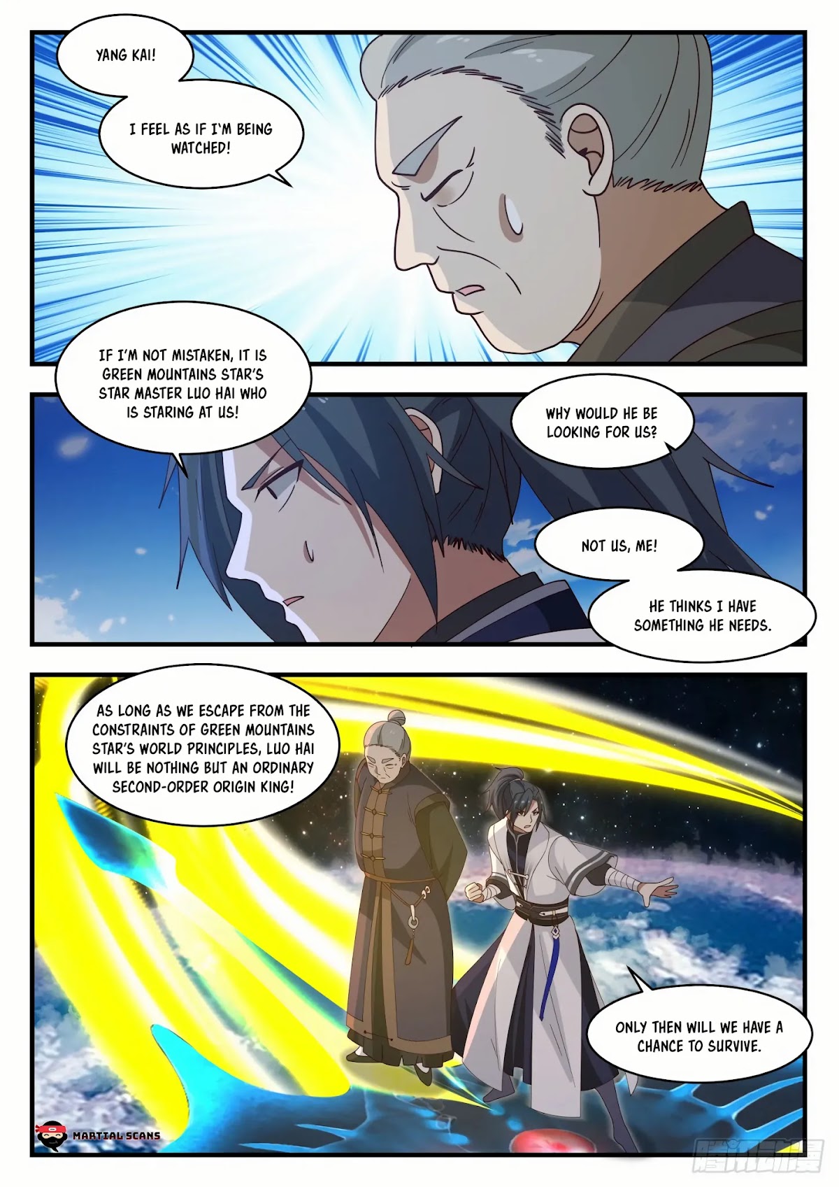 Martial Peak Chapter 1393 page 10 - Chapter 1393: Blocked