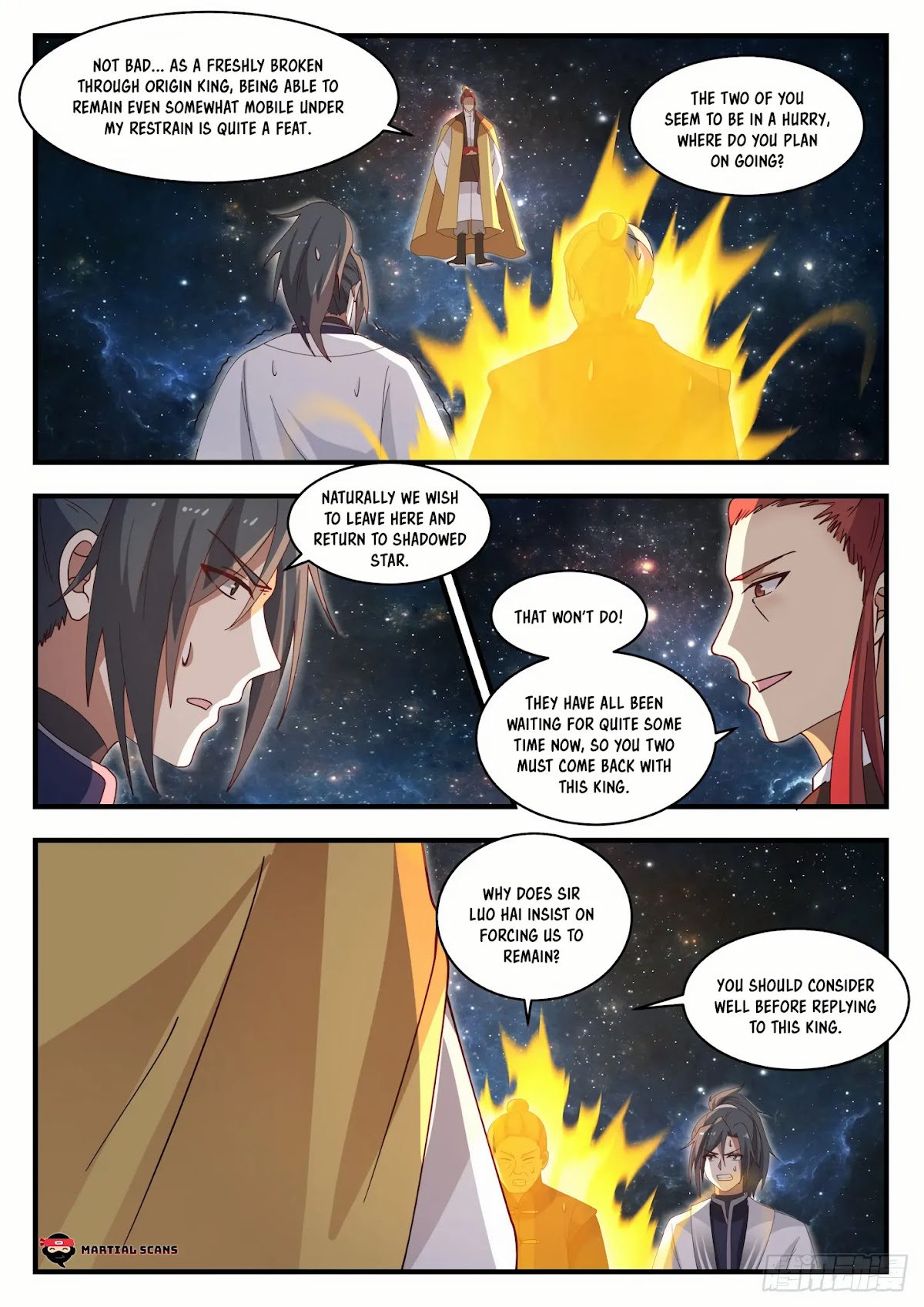 Martial Peak Chapter 1393 page 12 - Chapter 1393: Blocked