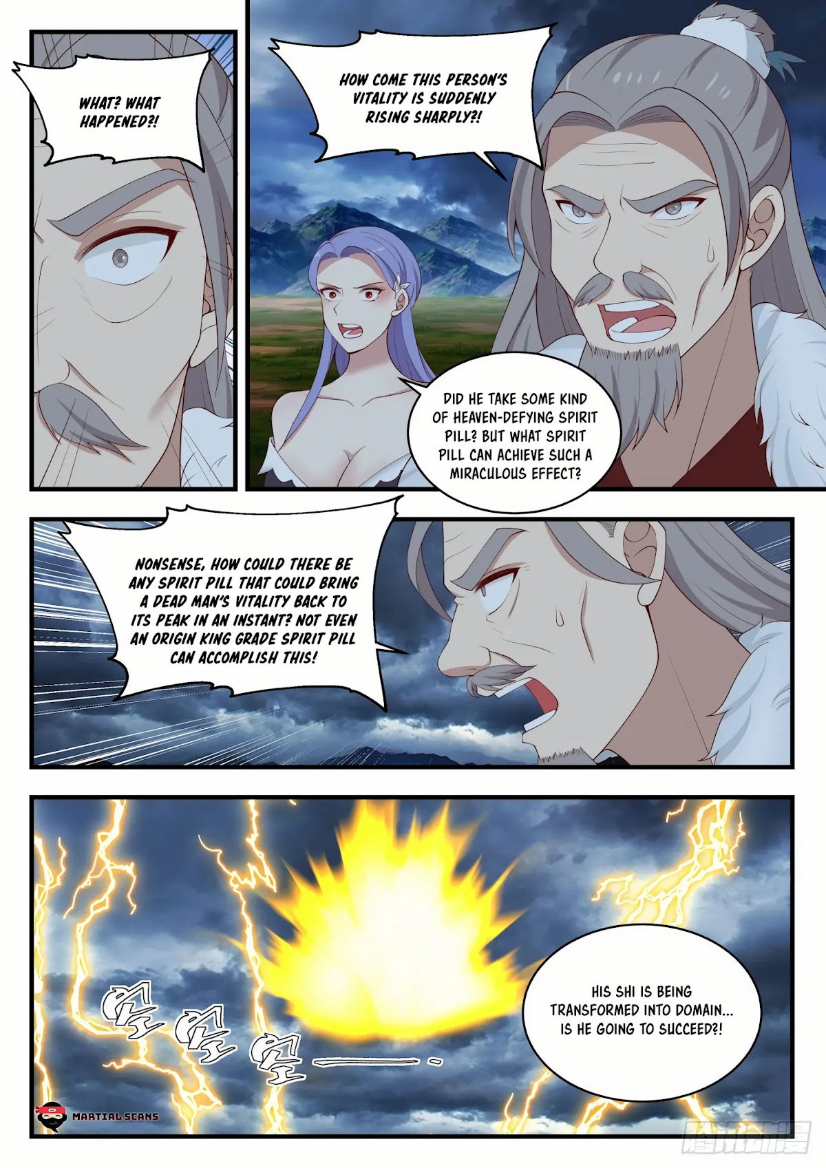Martial Peak Chapter 1393 page 3 - Chapter 1393: Blocked