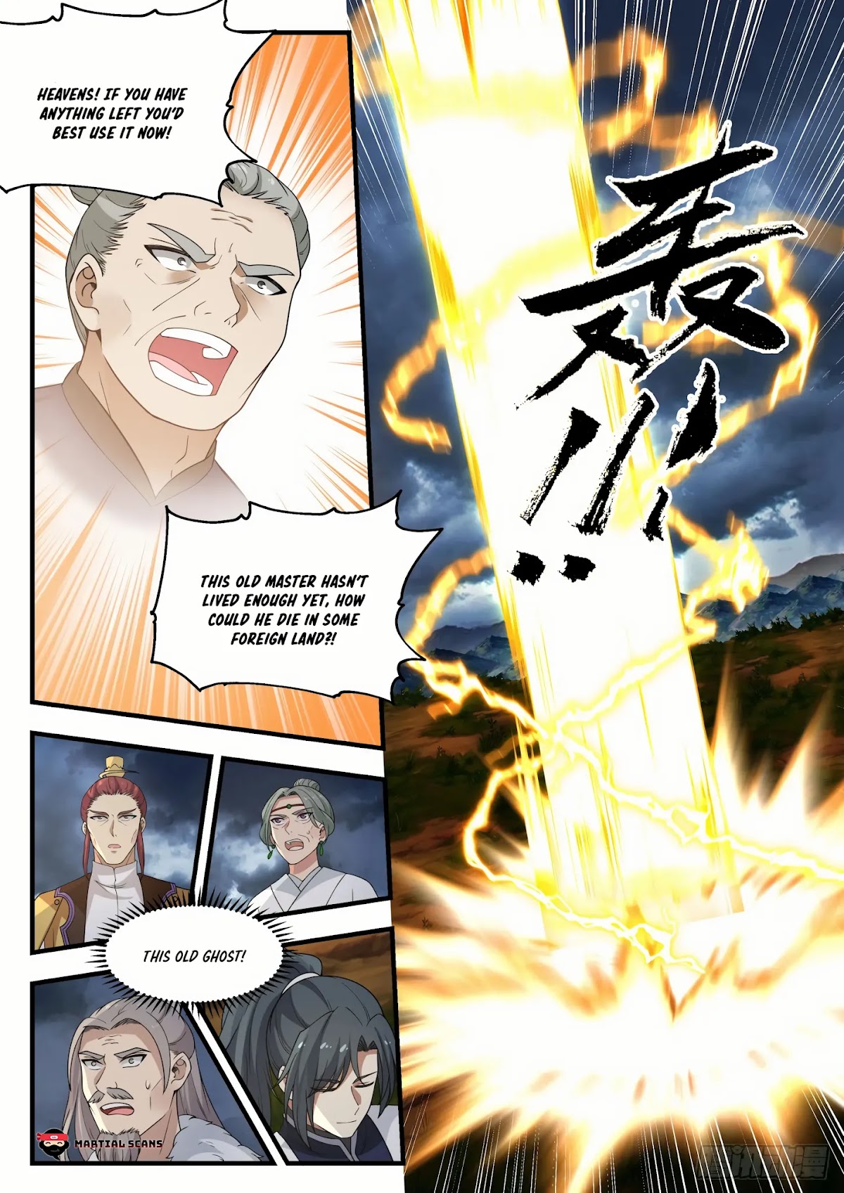 Martial Peak Chapter 1393 page 4 - Chapter 1393: Blocked