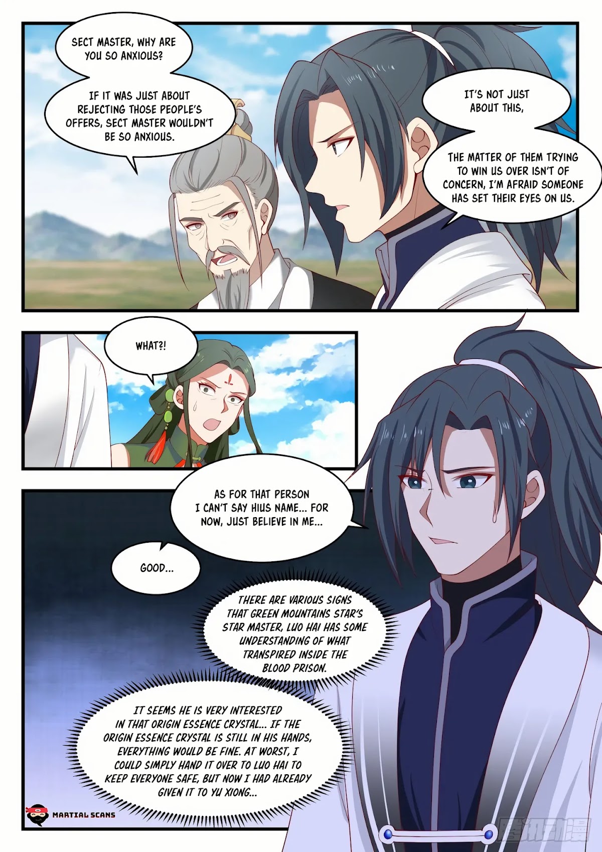 Martial Peak Chapter 1393 page 7 - Chapter 1393: Blocked