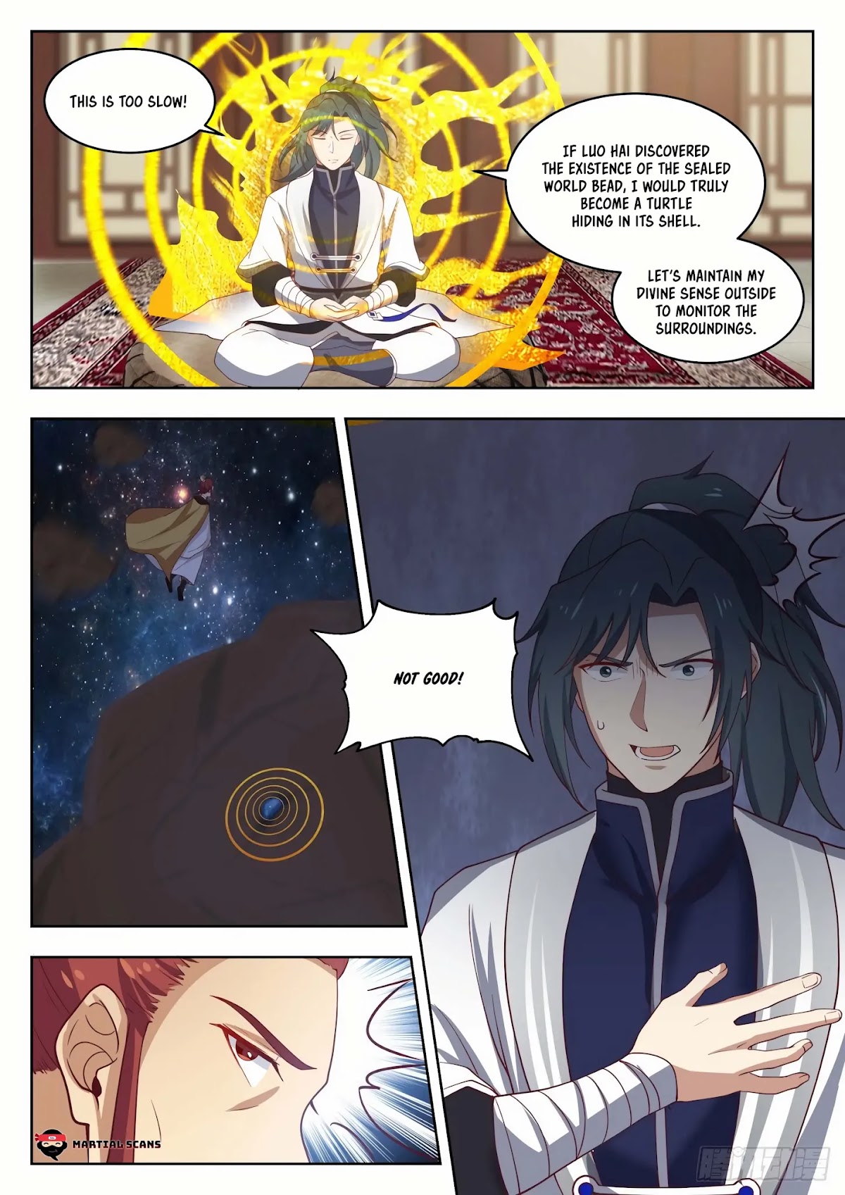 Martial Peak Chapter 1394 page 13 - Chapter 1394: Hiding
