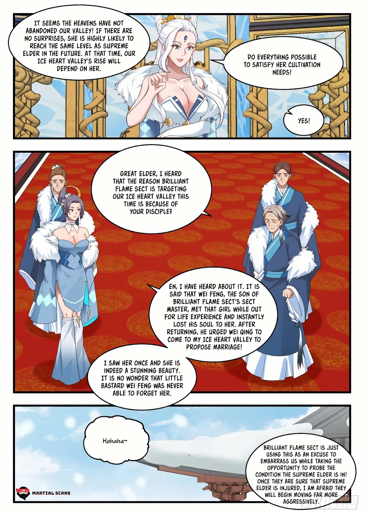 Martial Peak Chapter 1396 page 12 - Chapter 1396: Scarlet Wave Star’s Pure Ice Island
