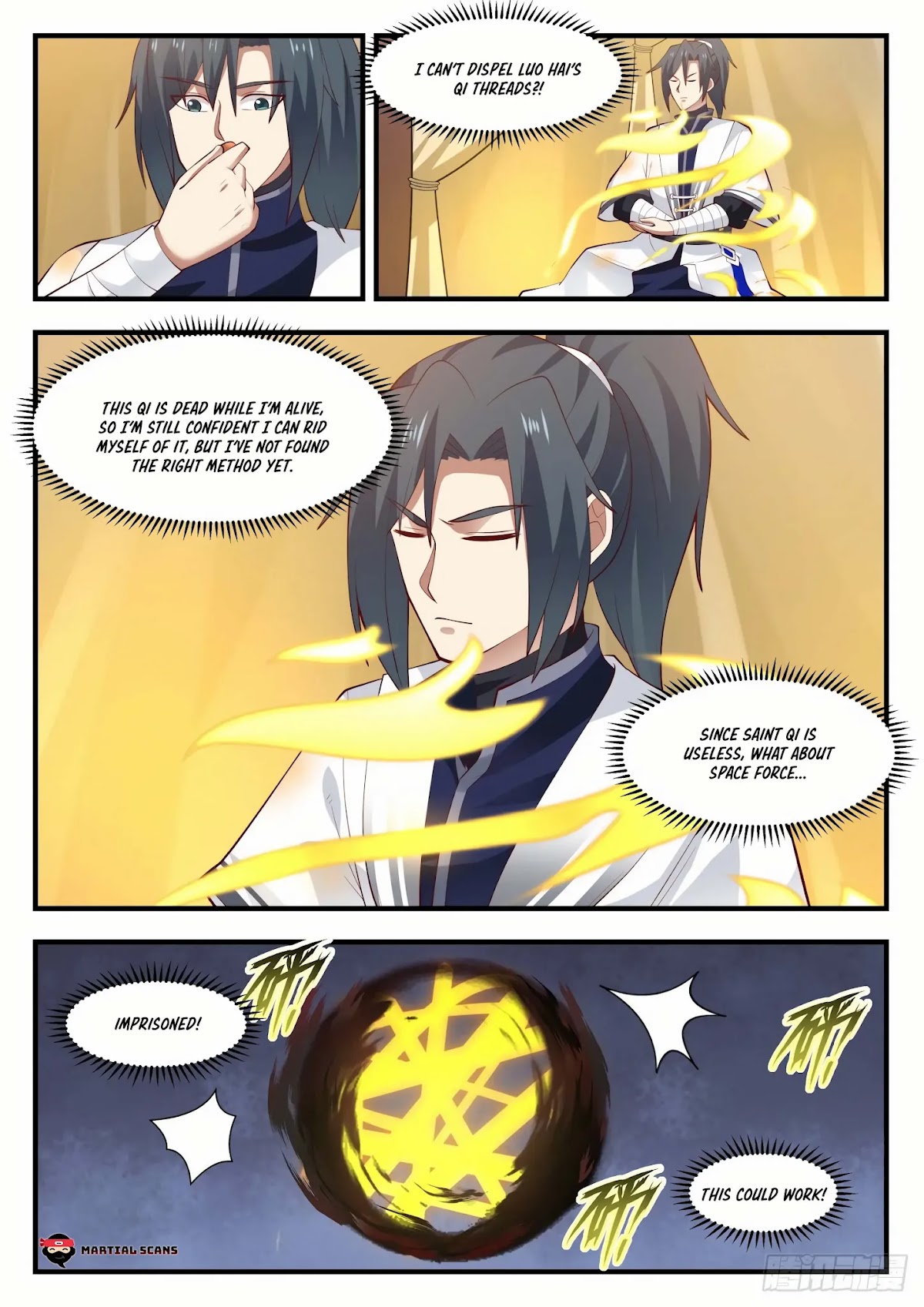 Martial Peak Chapter 1396 page 4 - Chapter 1396: Scarlet Wave Star’s Pure Ice Island