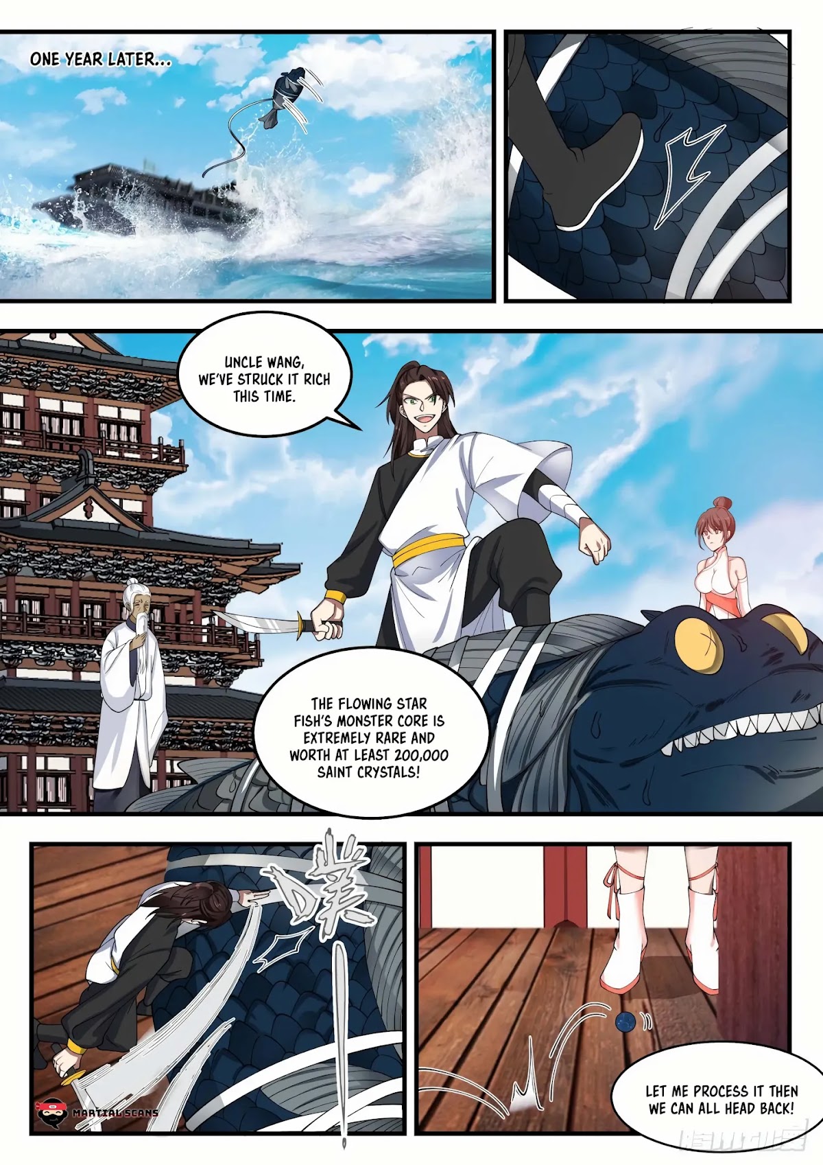 Martial Peak Chapter 1398 page 4 - Chapter 1398: This Liu is a man of culture