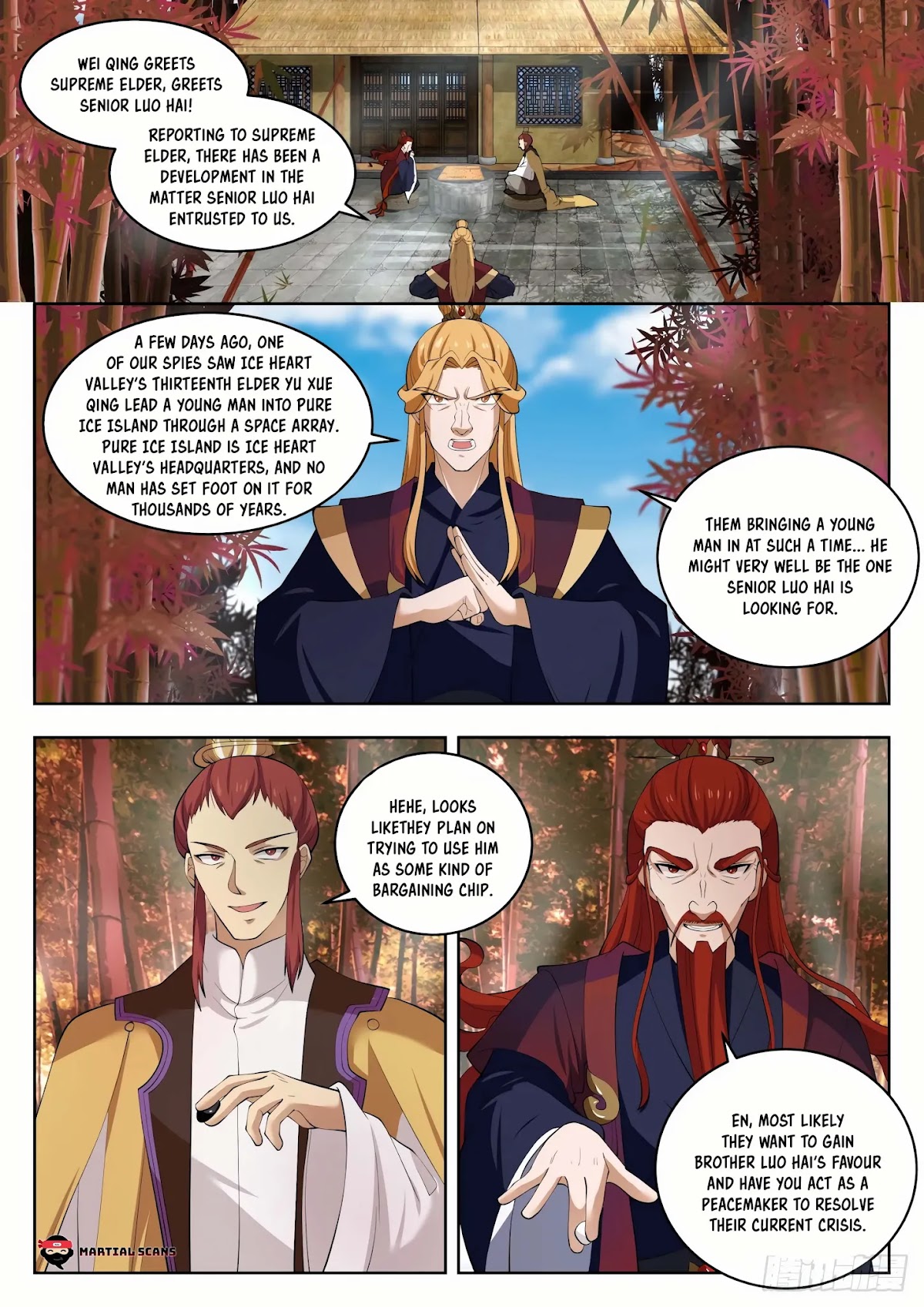 Martial Peak Chapter 1403 page 2 - Chapter 1403: No Choice But To Accept