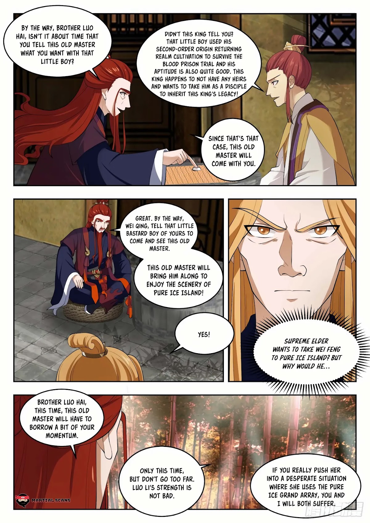 Martial Peak Chapter 1403 page 3 - Chapter 1403: No Choice But To Accept