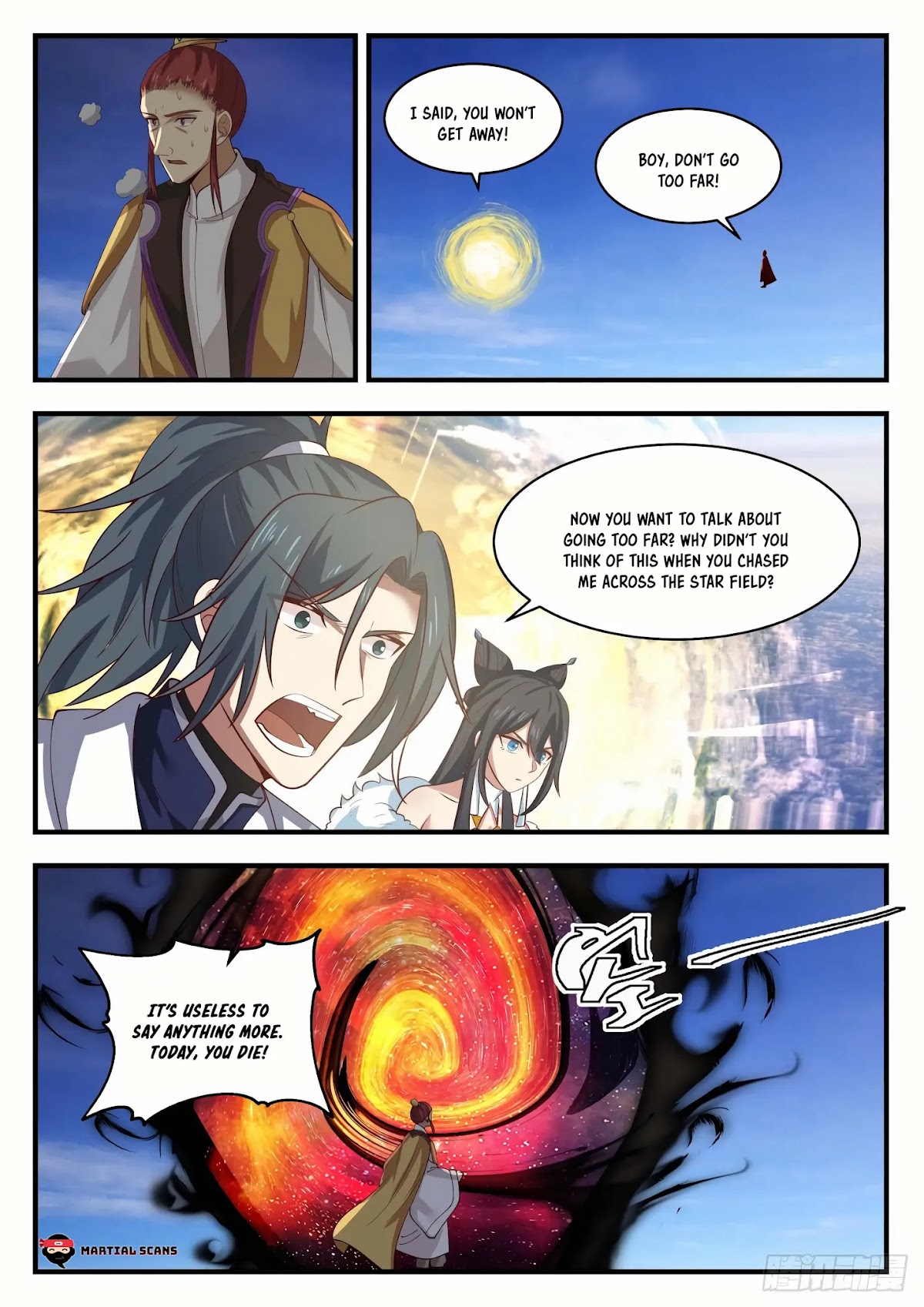 Martial Peak Chapter 1409 page 3 - Chapter 1409: A Star Master Falls