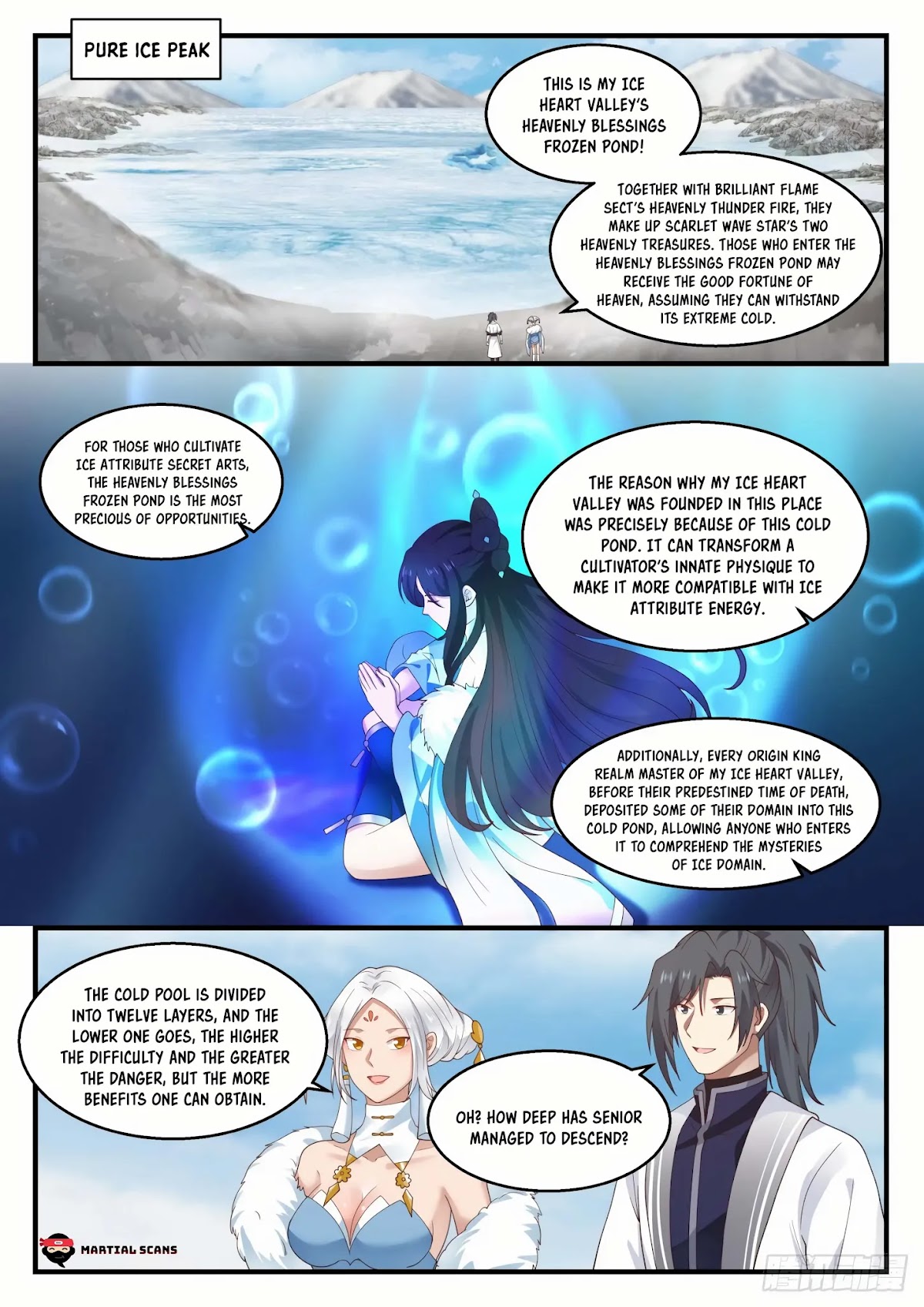 Martial Peak Chapter 1411 page 2 - Chapter 1411: Profound Frost Divine Sword