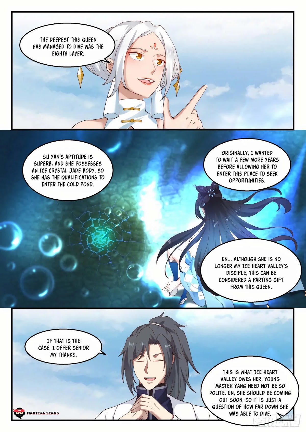 Martial Peak Chapter 1411 page 3 - Chapter 1411: Profound Frost Divine Sword