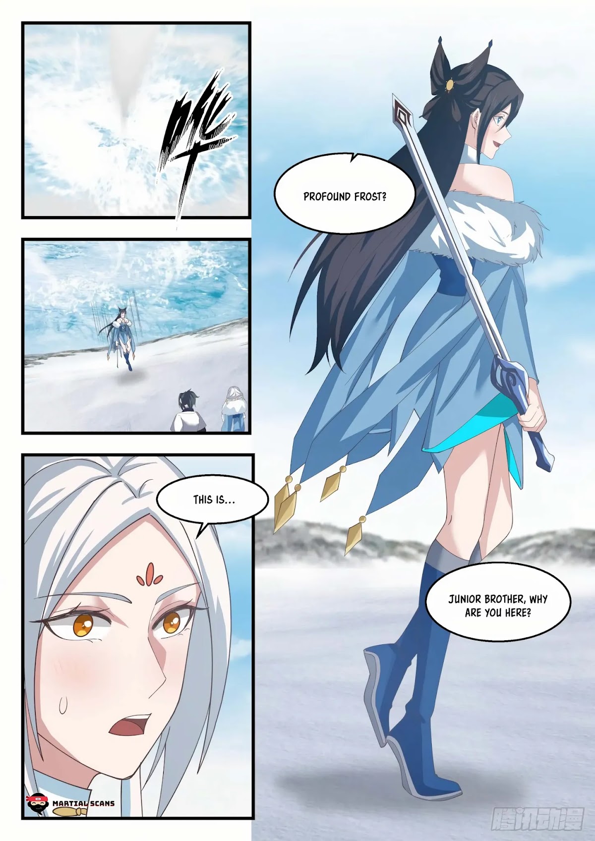 Martial Peak Chapter 1411 page 4 - Chapter 1411: Profound Frost Divine Sword