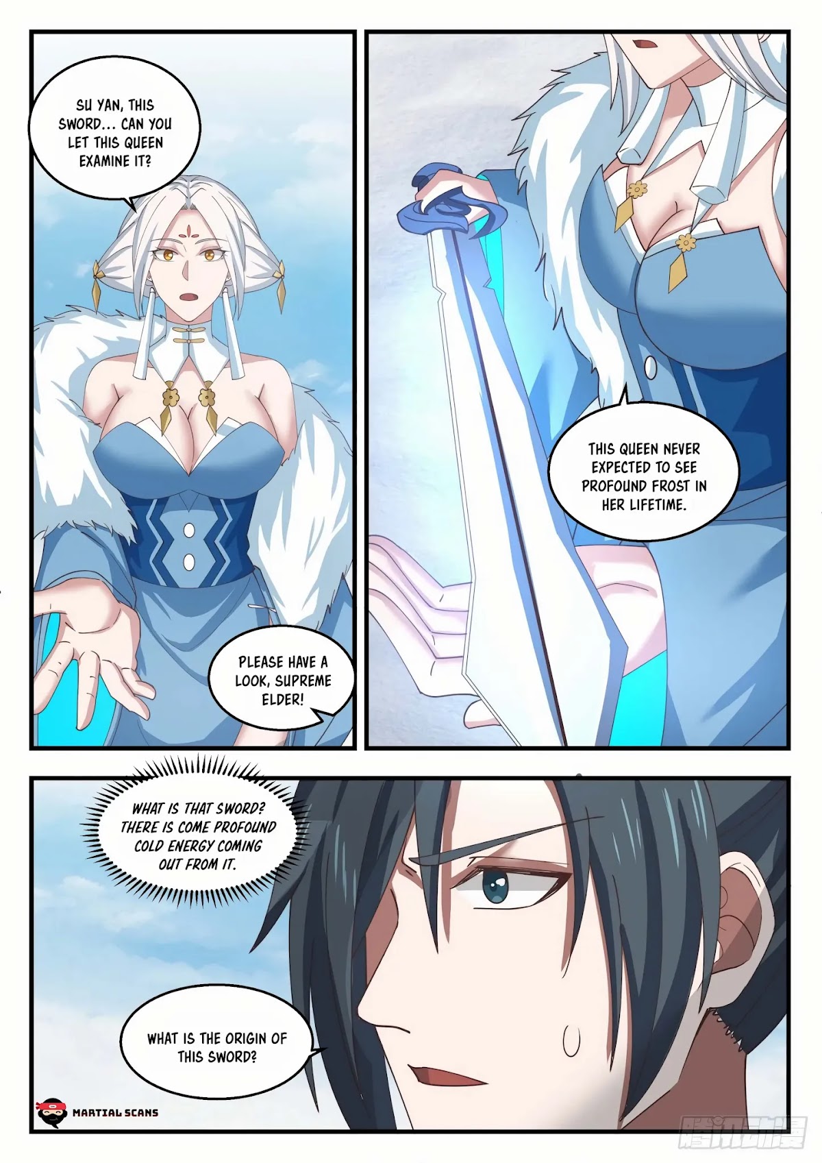 Martial Peak Chapter 1411 page 5 - Chapter 1411: Profound Frost Divine Sword