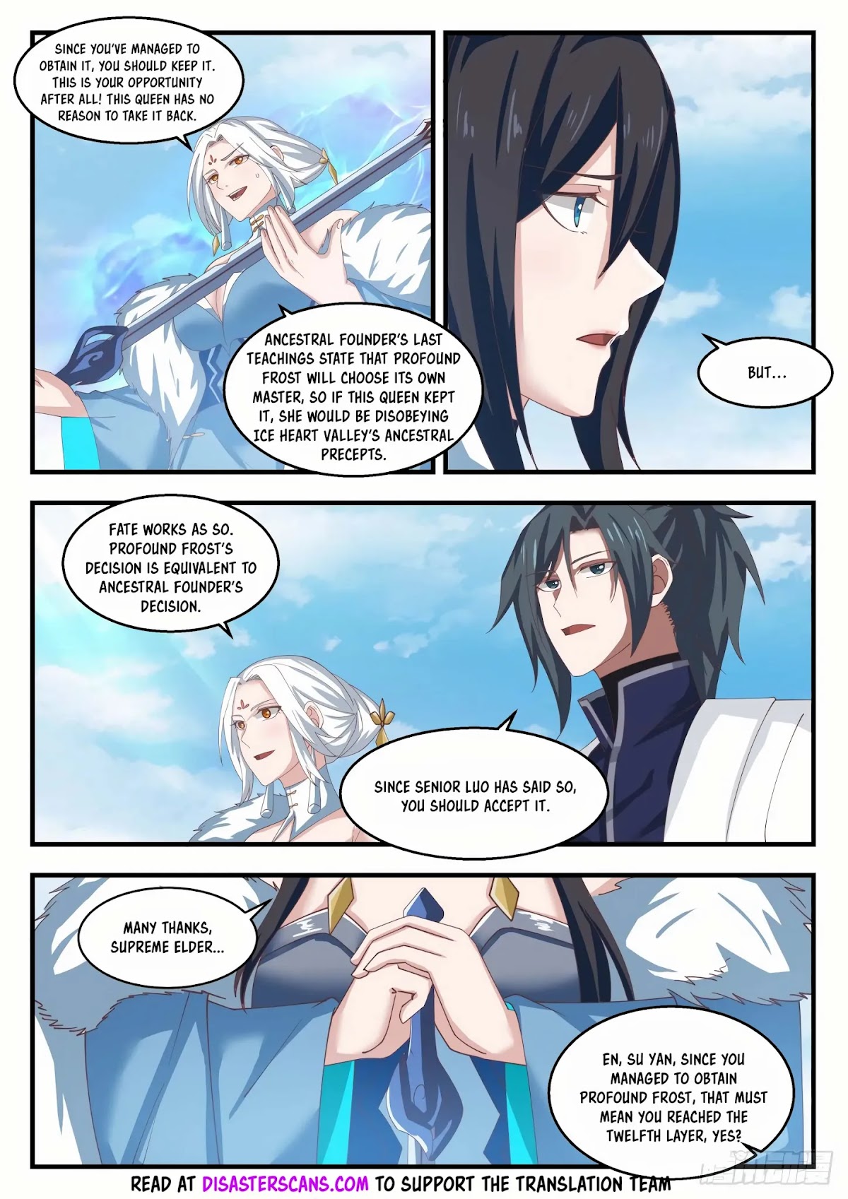 Martial Peak Chapter 1411 page 7 - Chapter 1411: Profound Frost Divine Sword