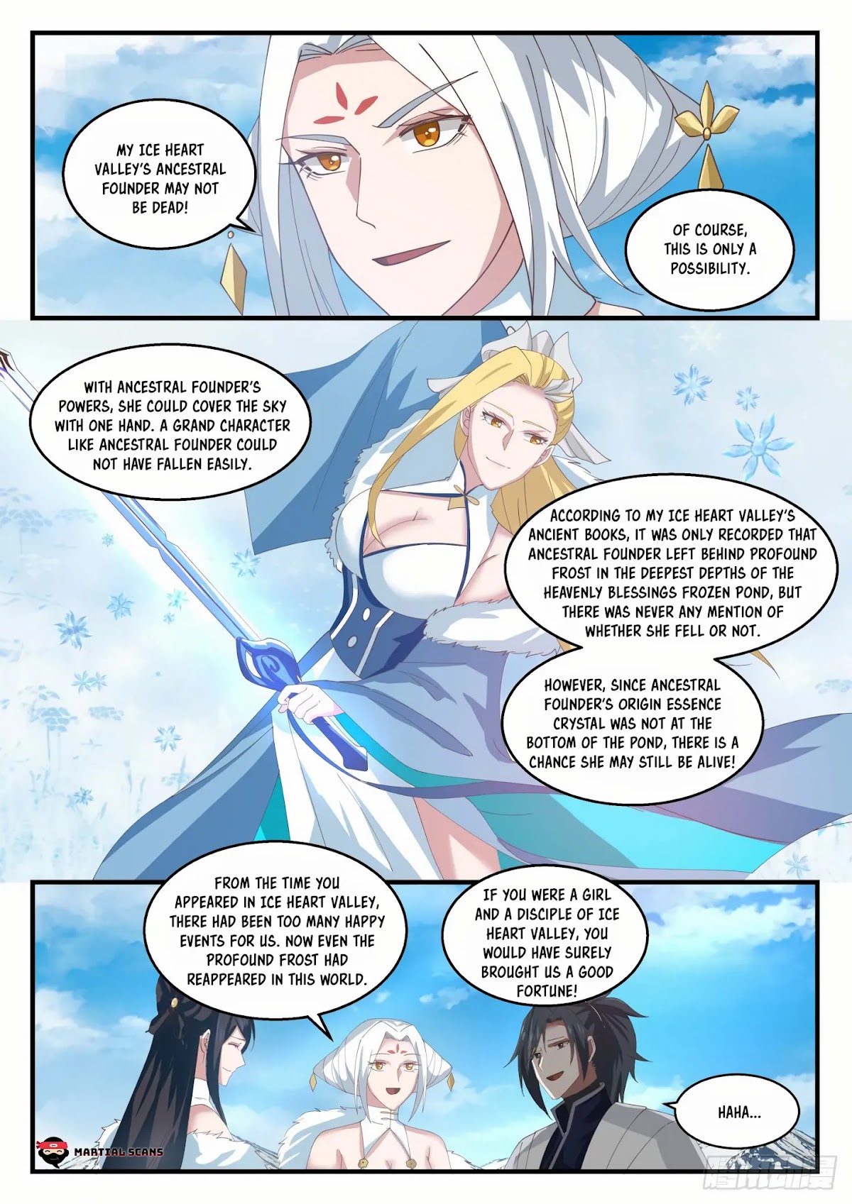 Martial Peak Chapter 1411 page 9 - Chapter 1411: Profound Frost Divine Sword