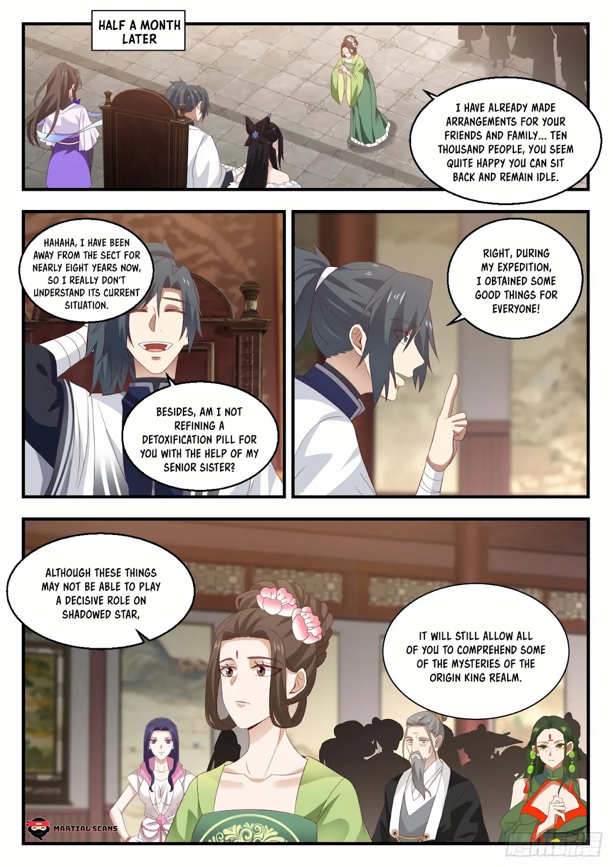Martial Peak Chapter 1423 page 4 - Chapter 1423: Settling The Three Clans
