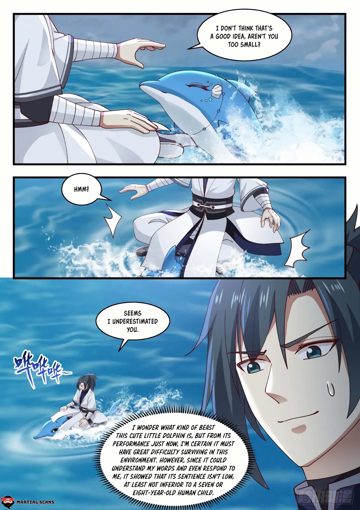 Martial Peak Chapter 1431 page 10 - Chapter 1431: Little Dolphin