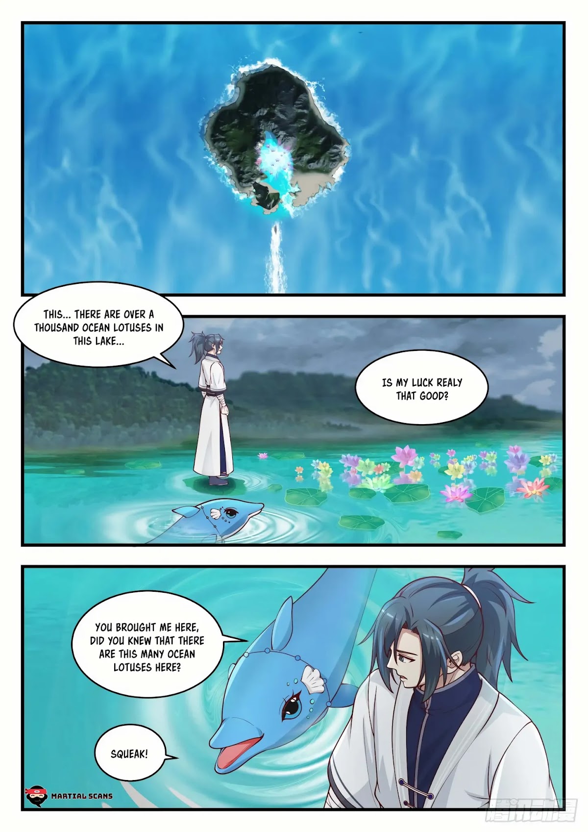Martial Peak Chapter 1431 page 11 - Chapter 1431: Little Dolphin