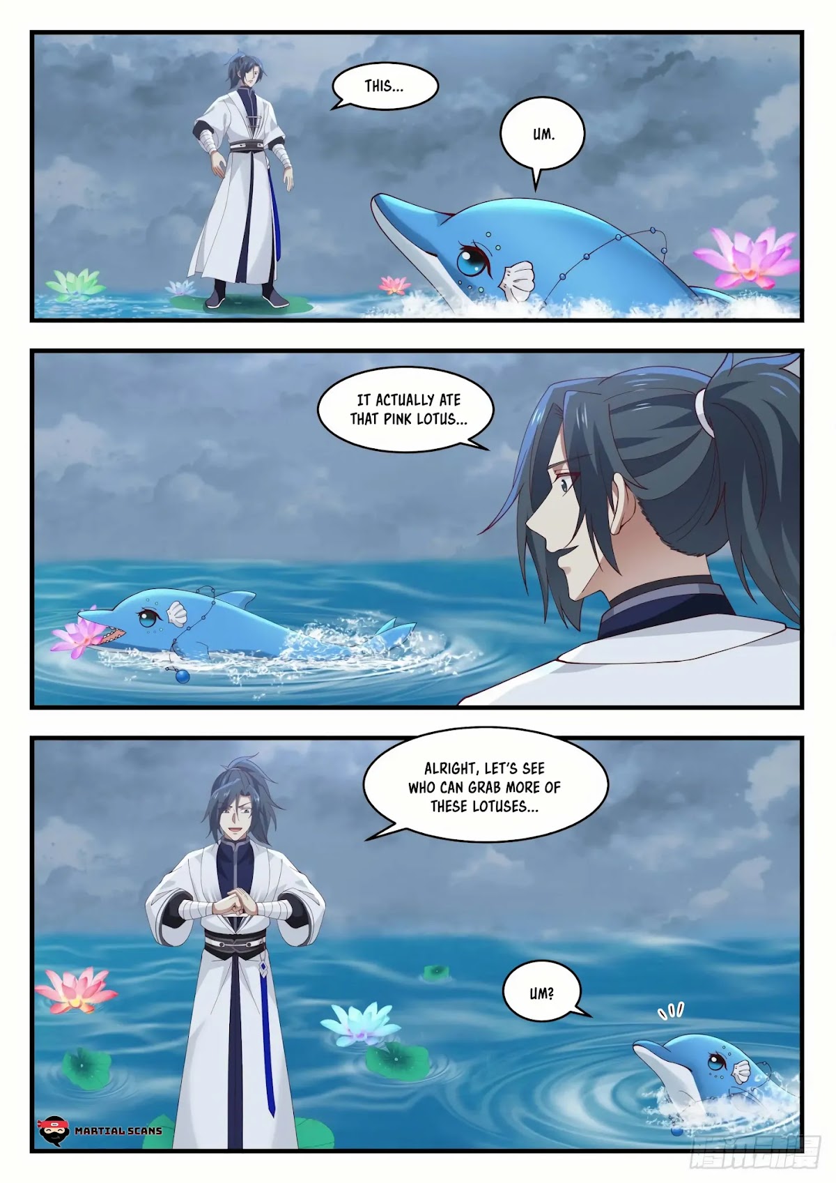 Martial Peak Chapter 1431 page 4 - Chapter 1431: Little Dolphin